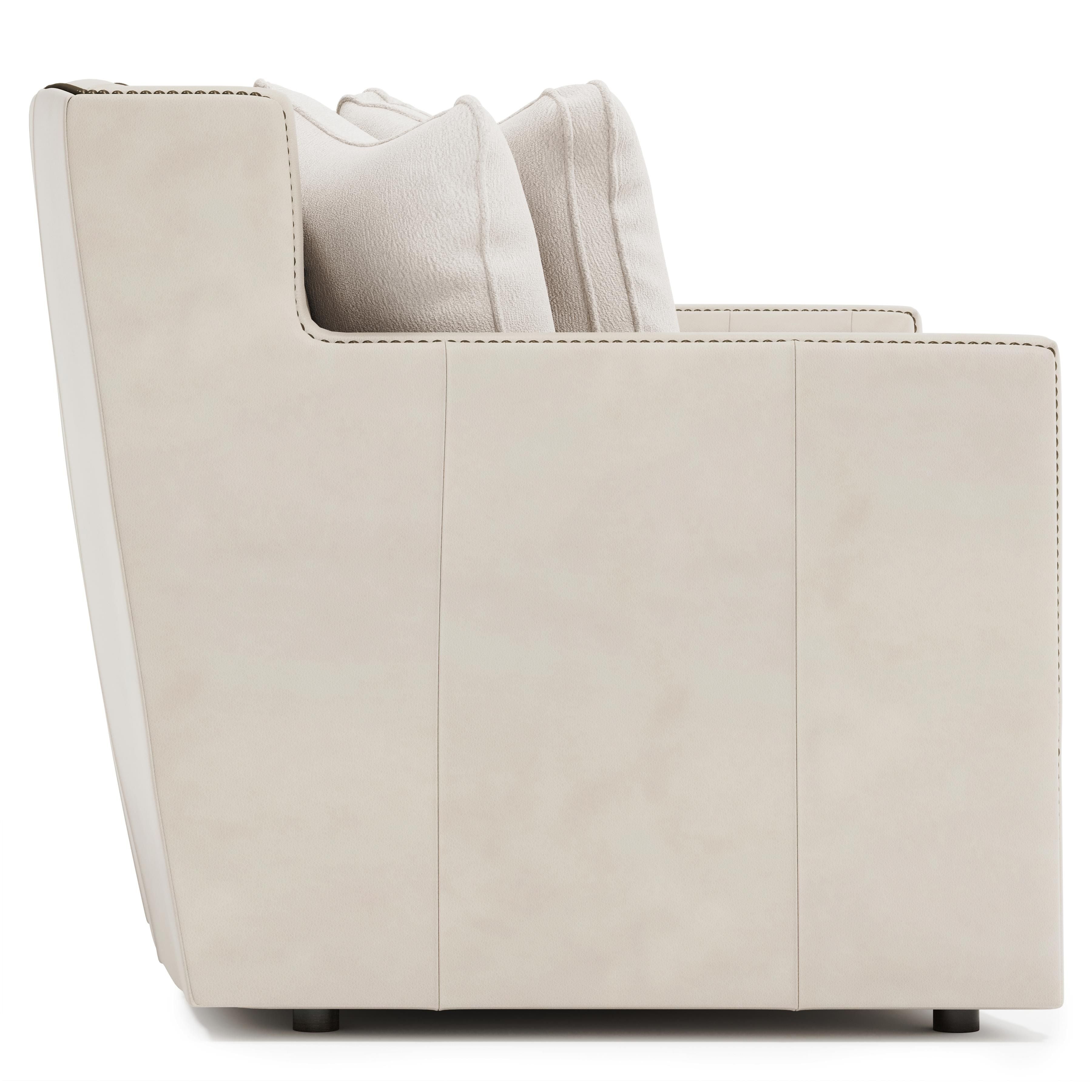 Bernhardt Furniture – Candace Leather Sofa