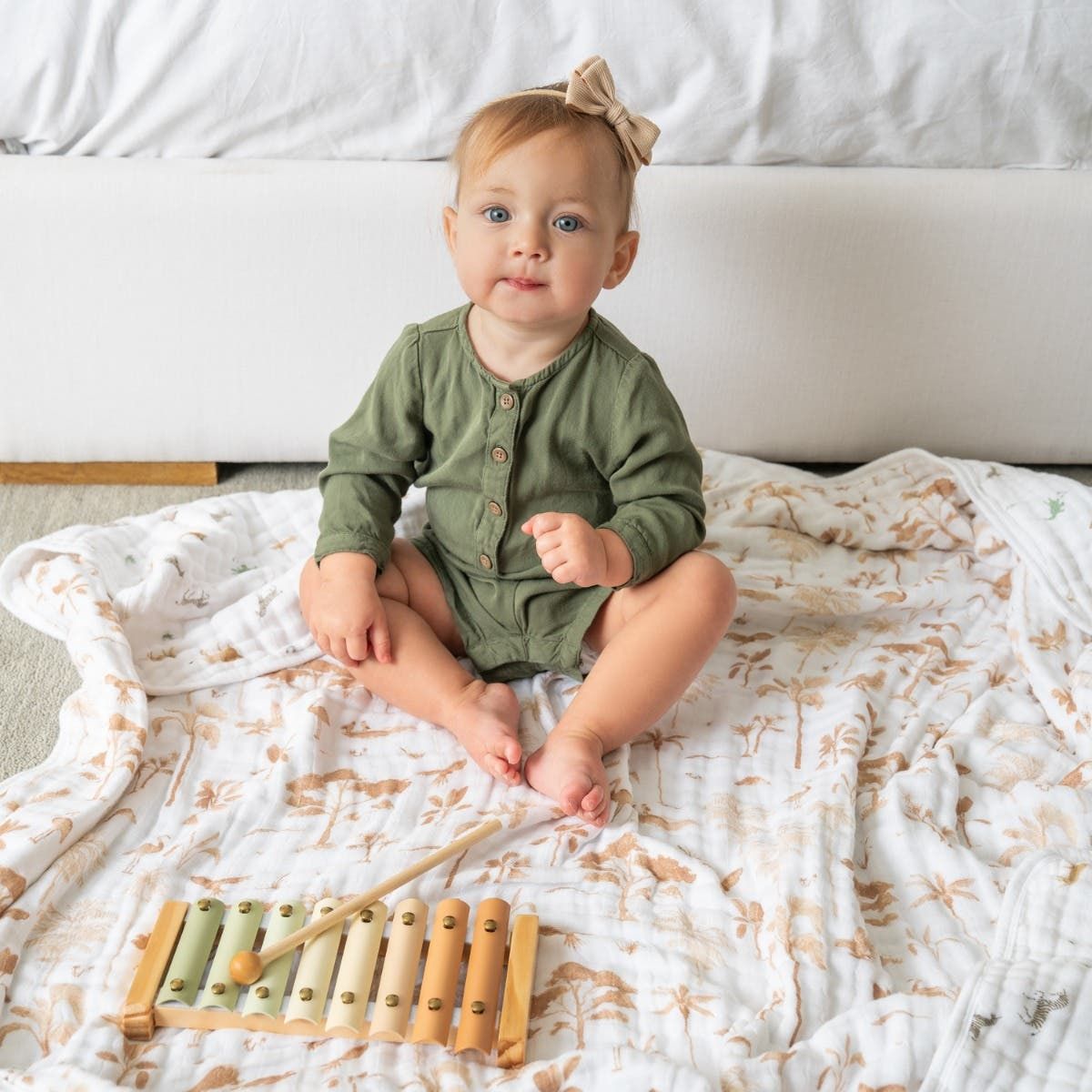 Organic Cotton Muslin Dream Blanket