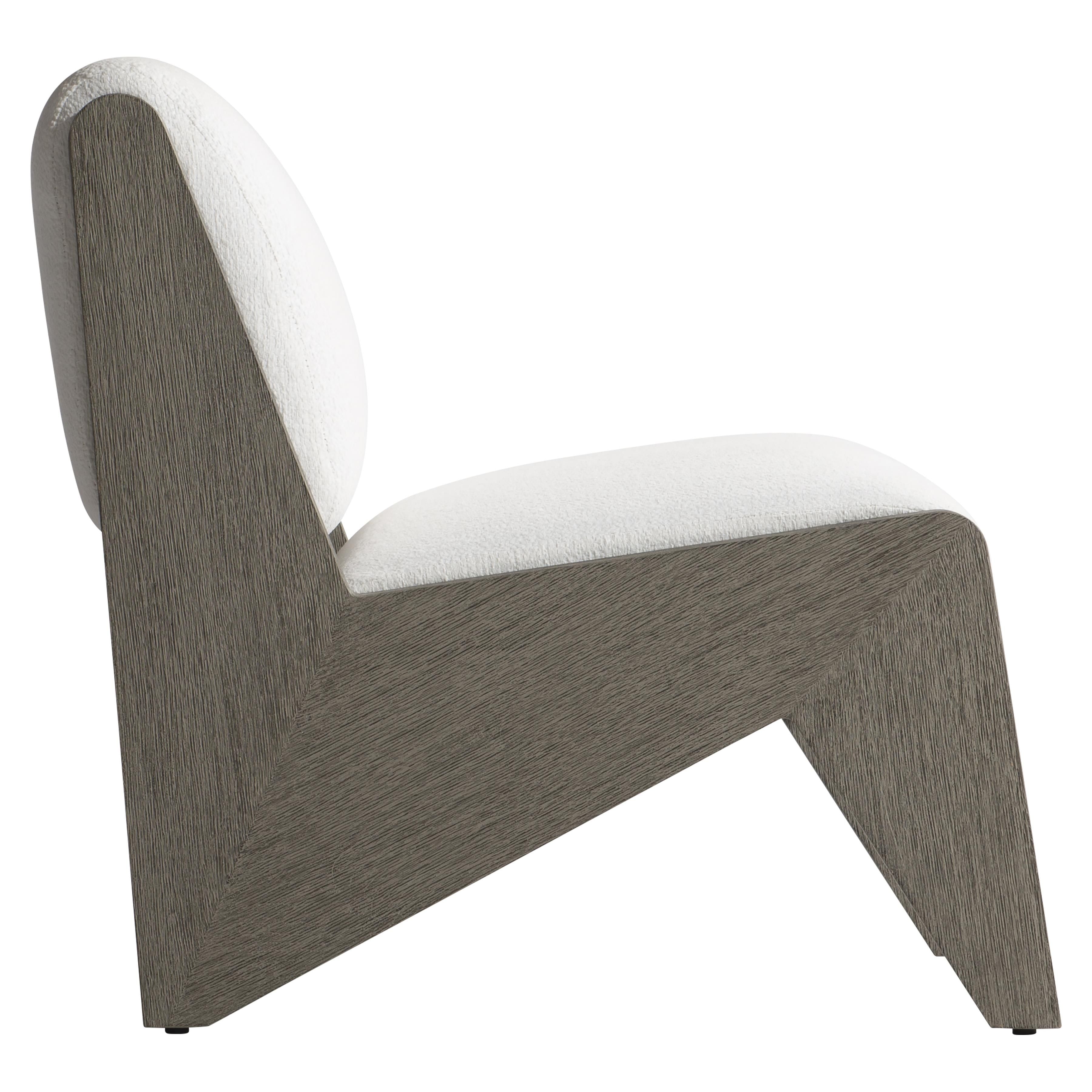 Bernhardt Hermosa Outdoor Chair with Weathered Teak Frame