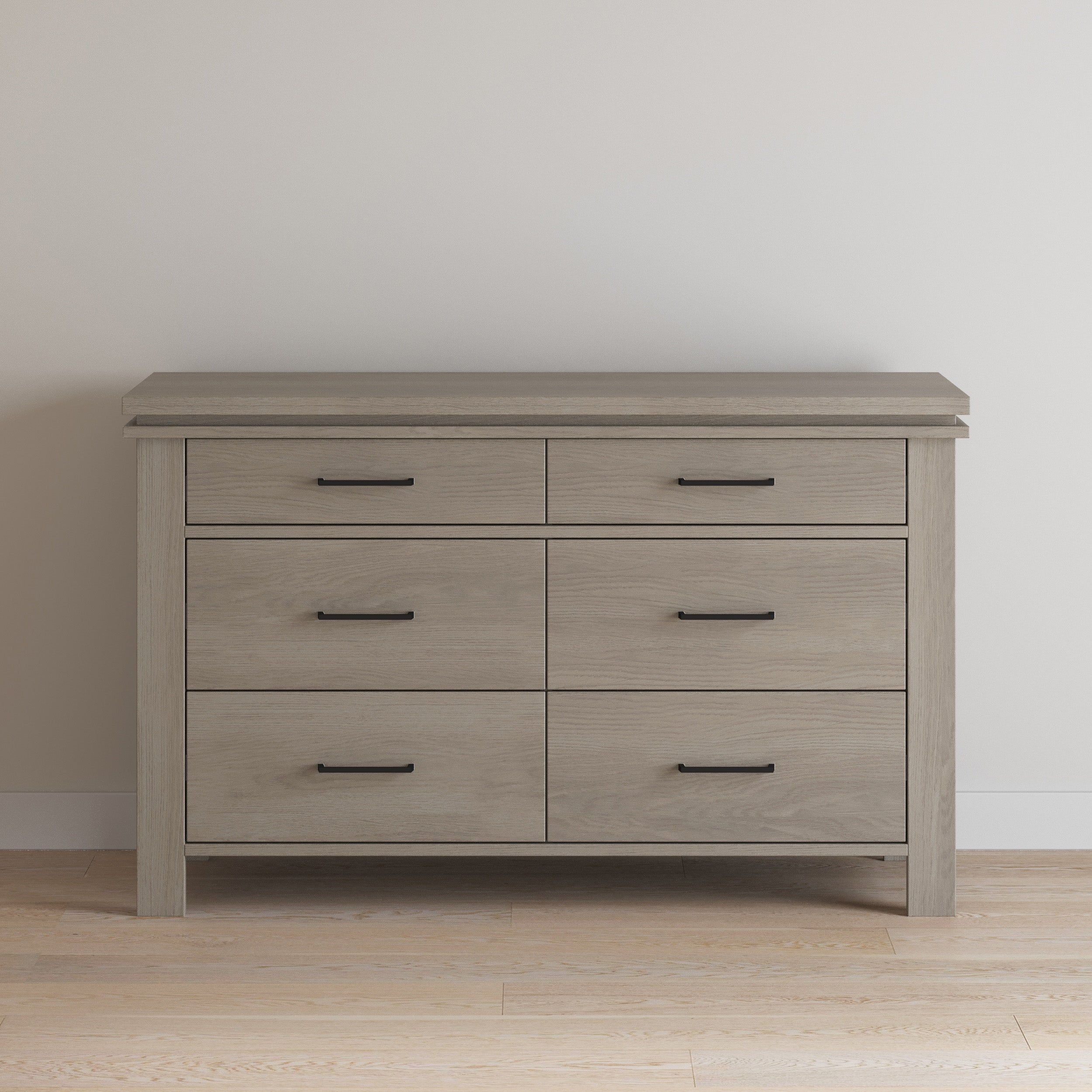 Denman Double Dresser, Crescent Gray
