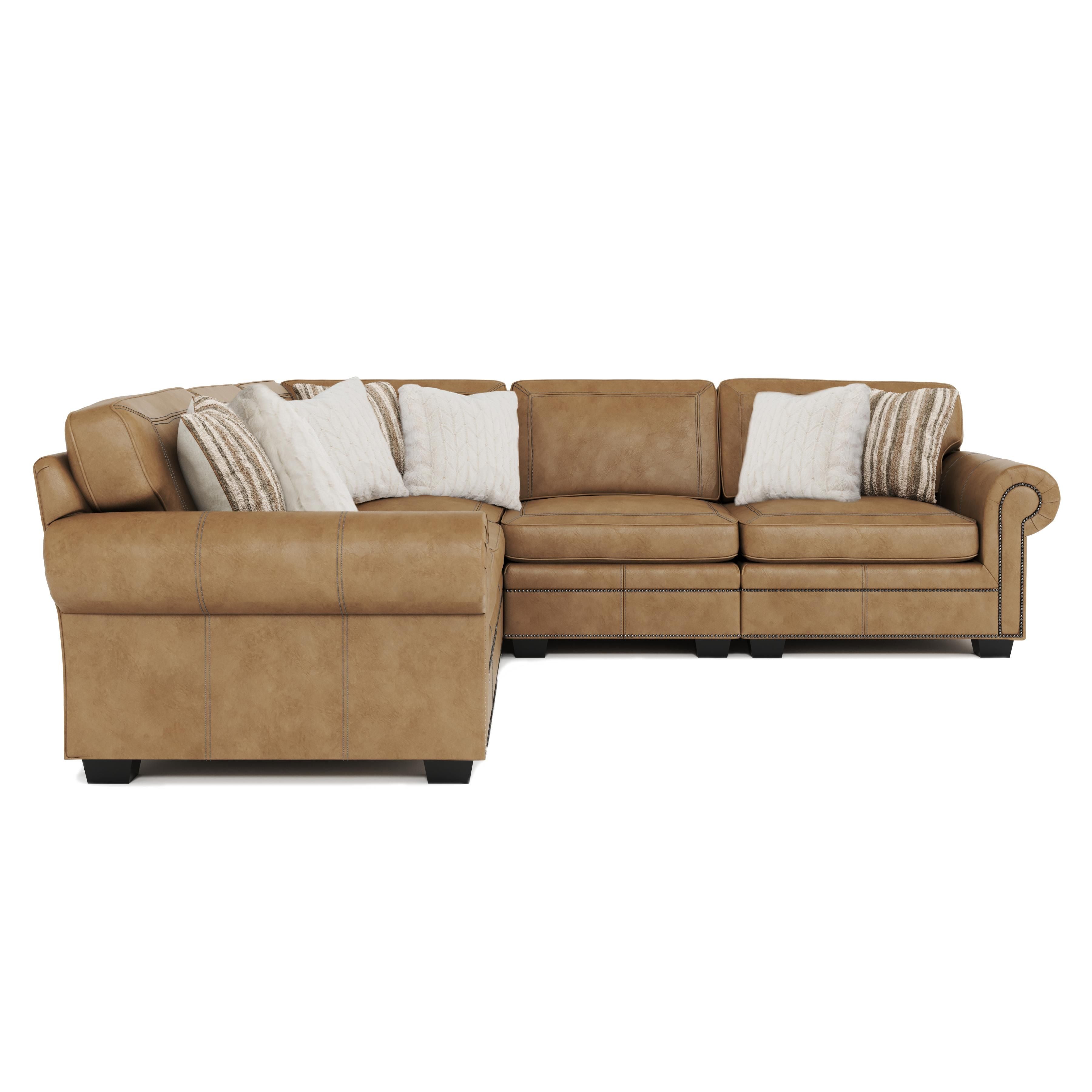 Bernhardt Furniture – Grandview Leather Sectional
