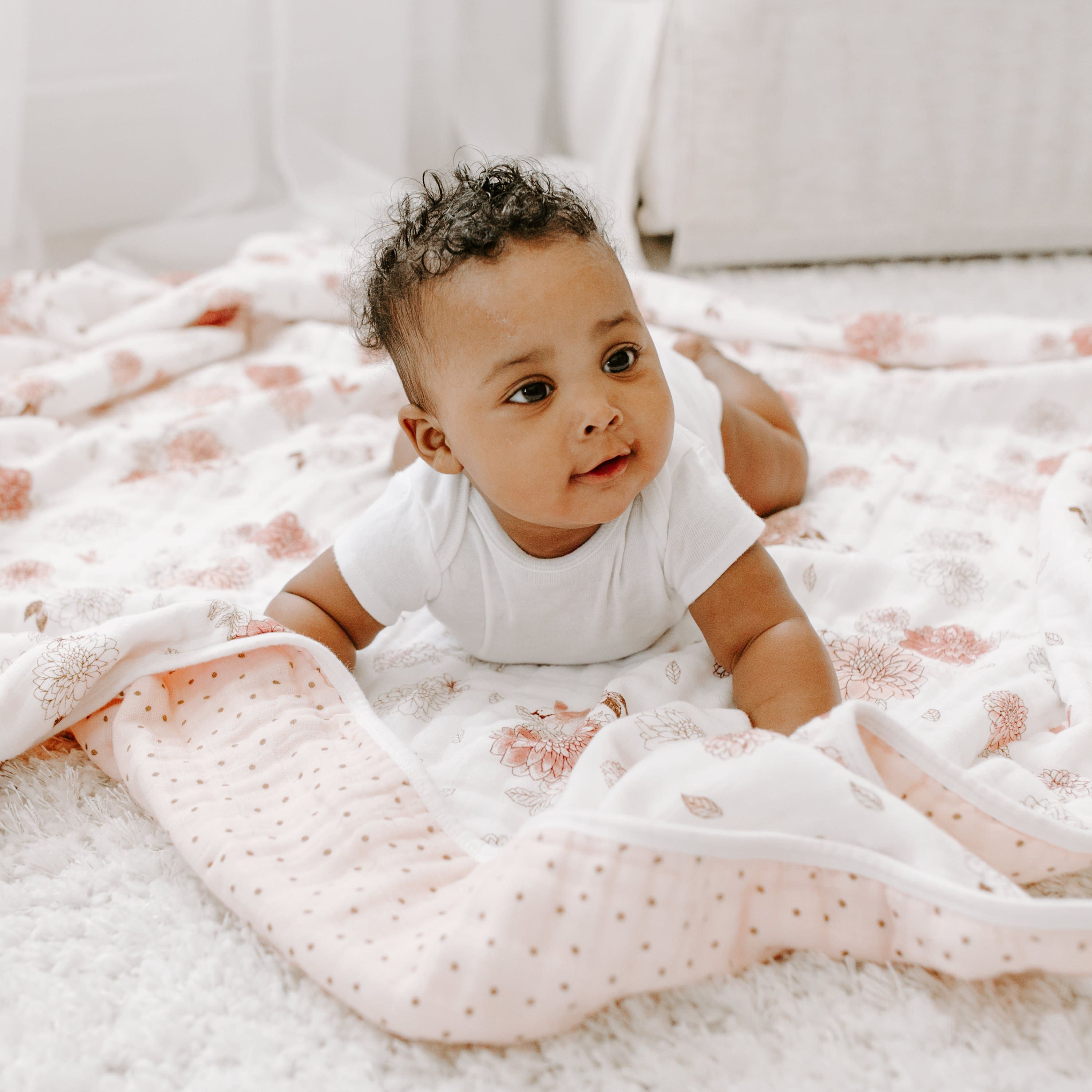 Boutique Cotton Muslin Dream Blanket