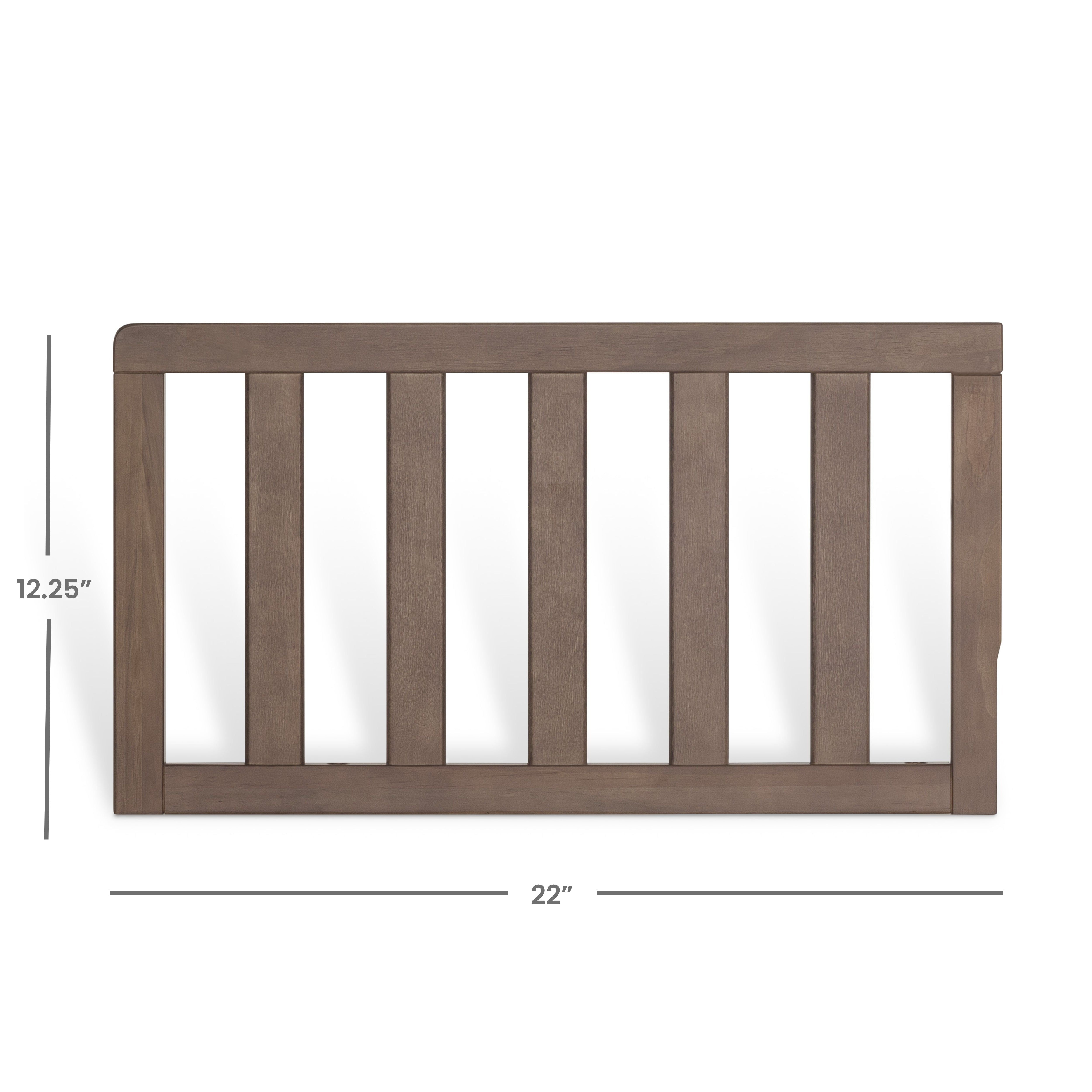 F09501 - Toddler Guard Rail, Dusty Heather