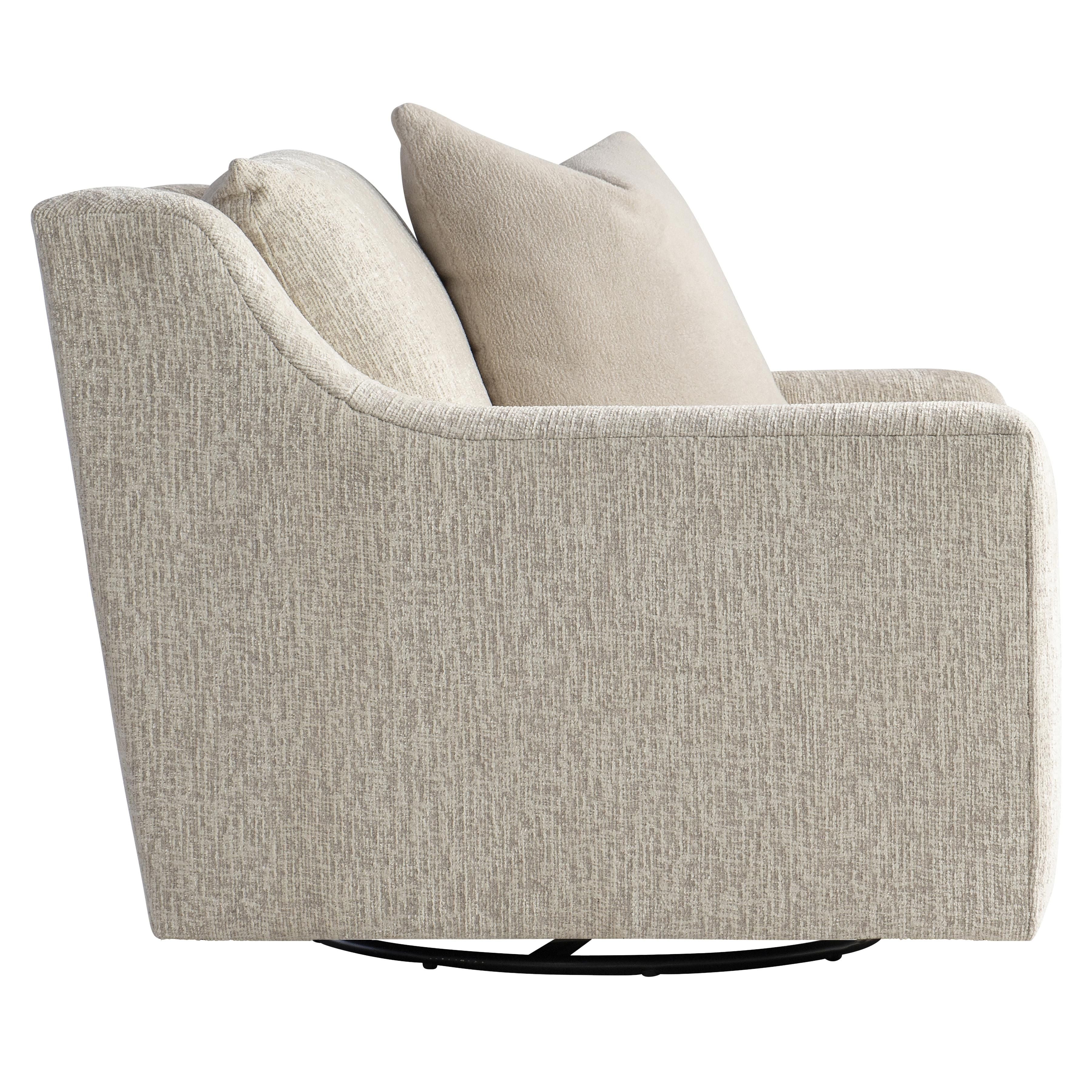 Bernhardt Gabi Fabric Swivel Chair
