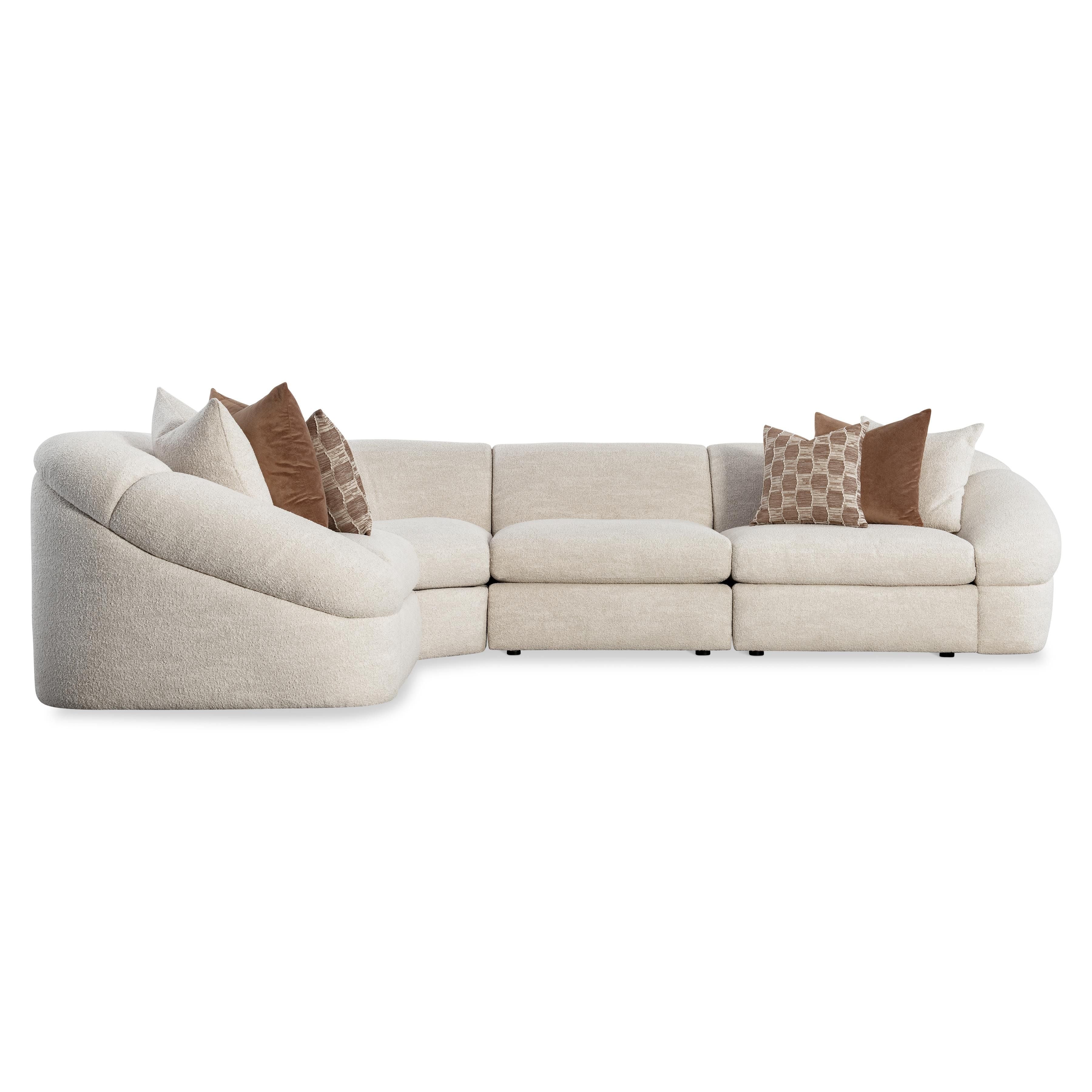 Bernhardt Furniture – St. Tropez Fabric Sectional