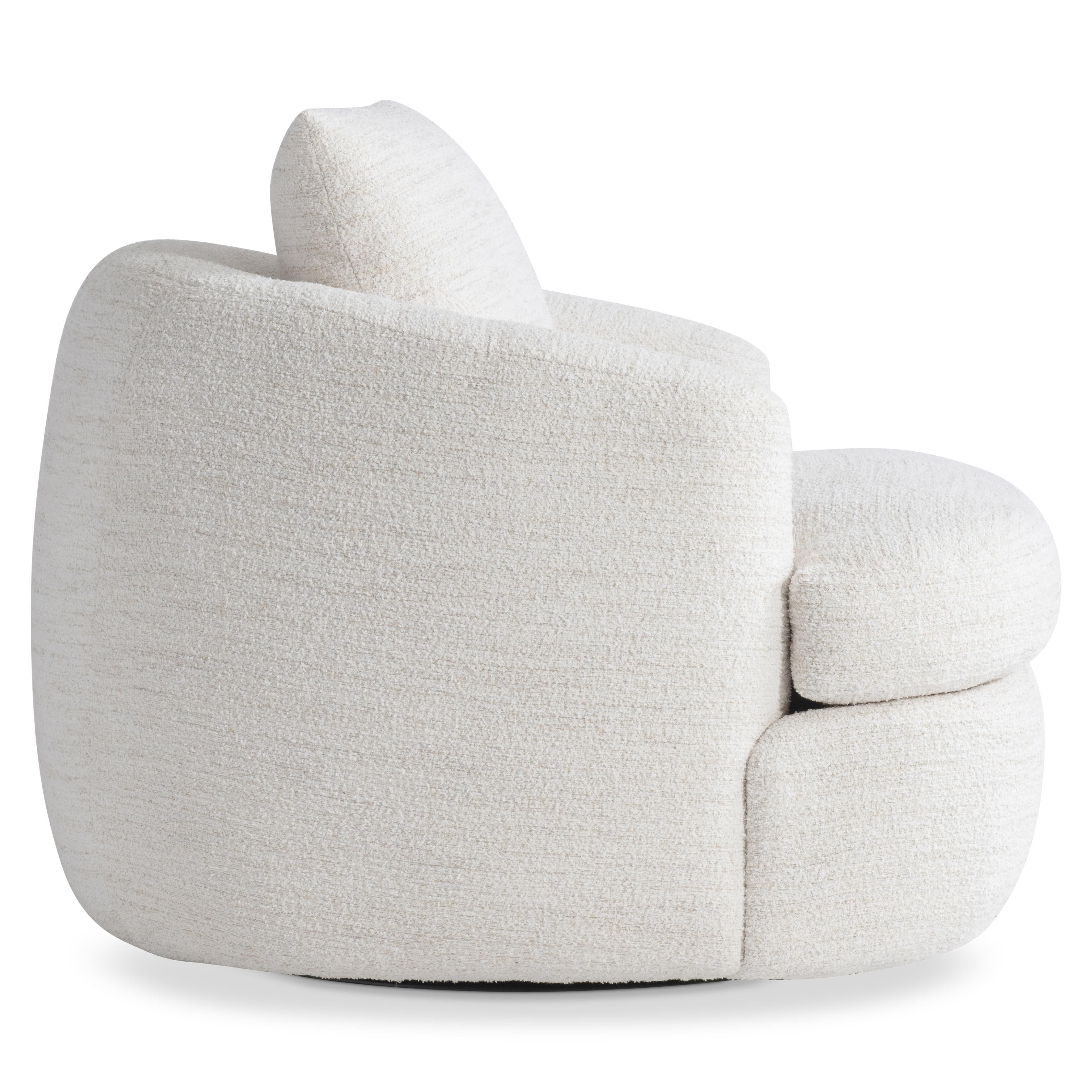 Bernhardt Furniture – Jules Fabric Swivel Chair