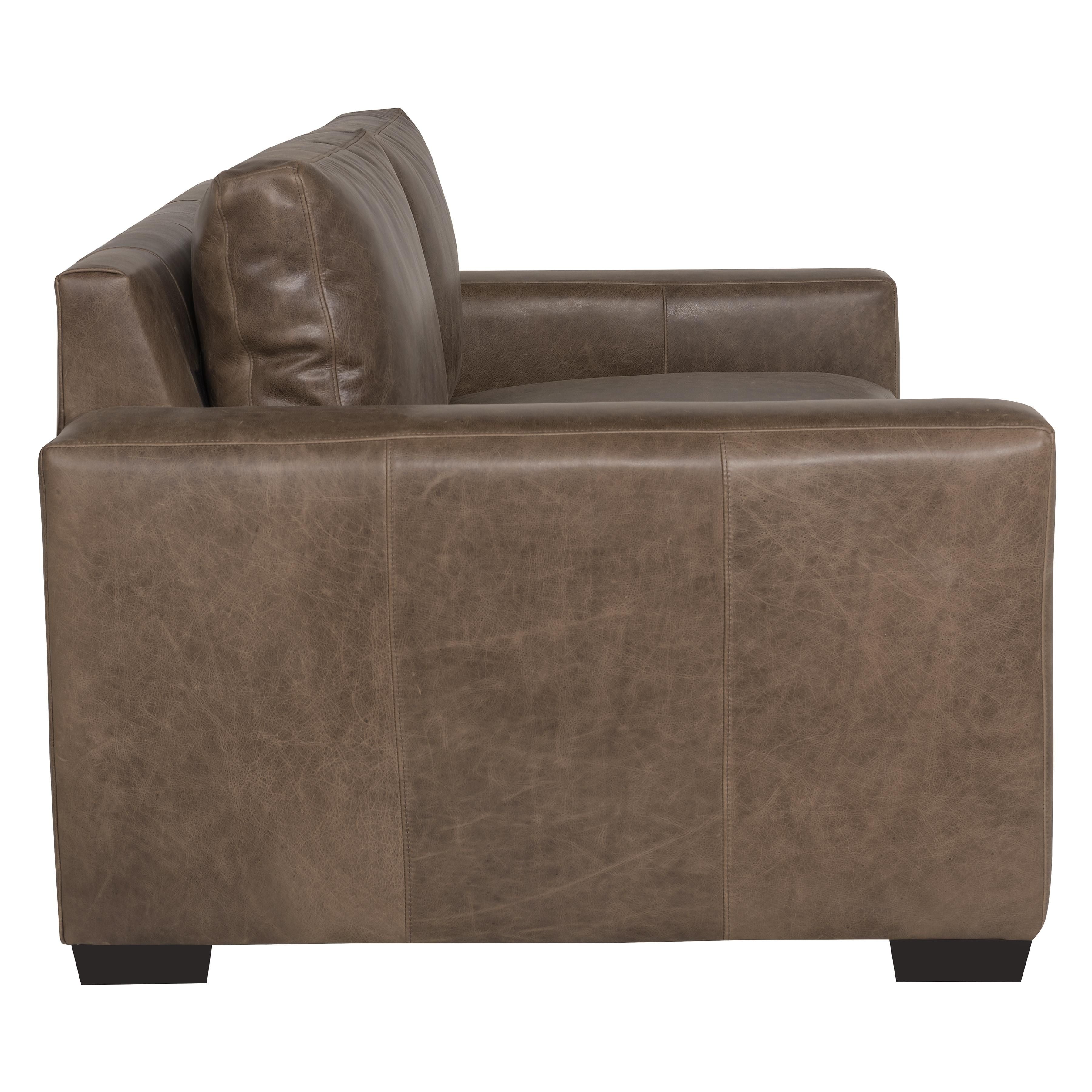 Bernhardt Furniture Dawkins Leather Loveseat