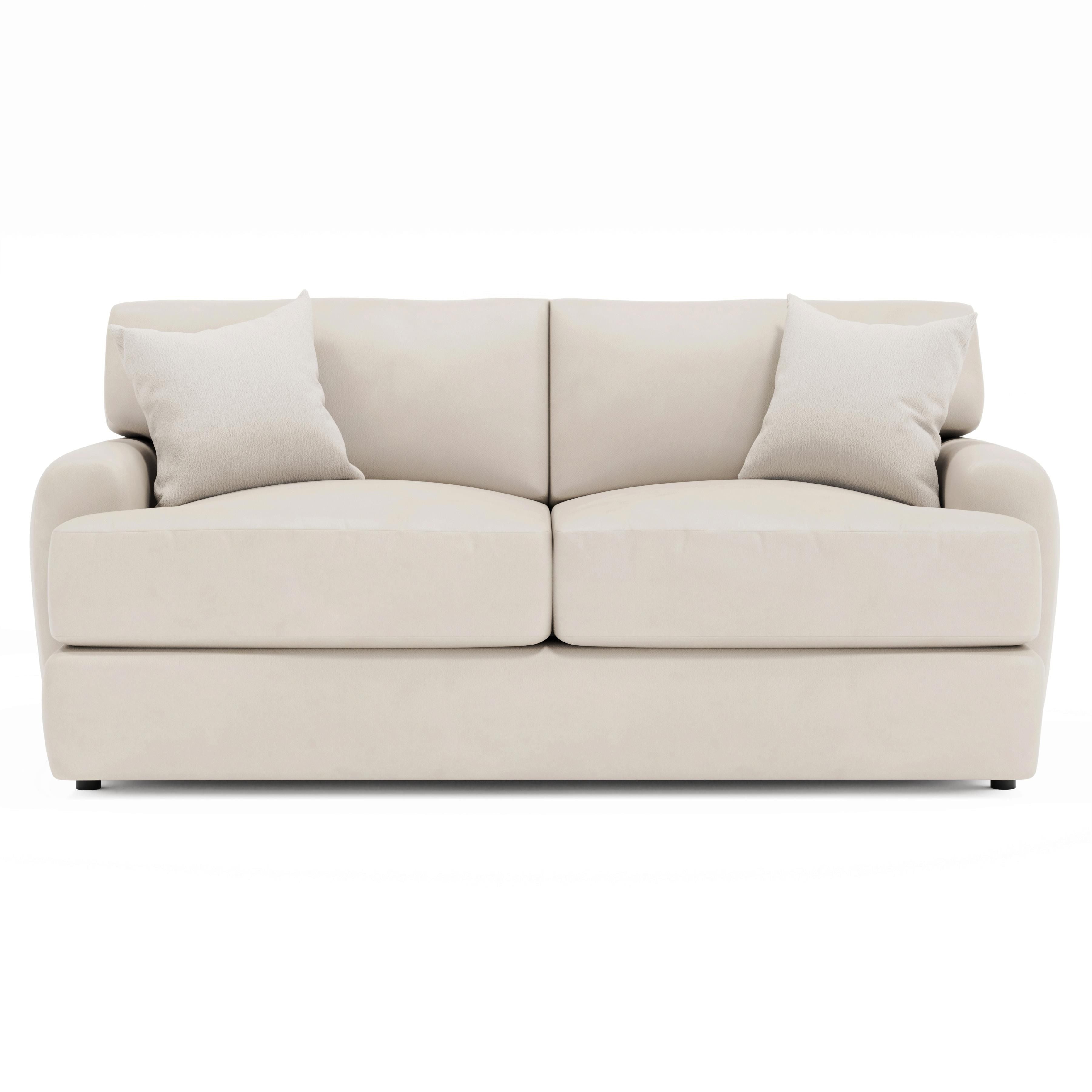 Bernhardt Cameron Leather Loveseat