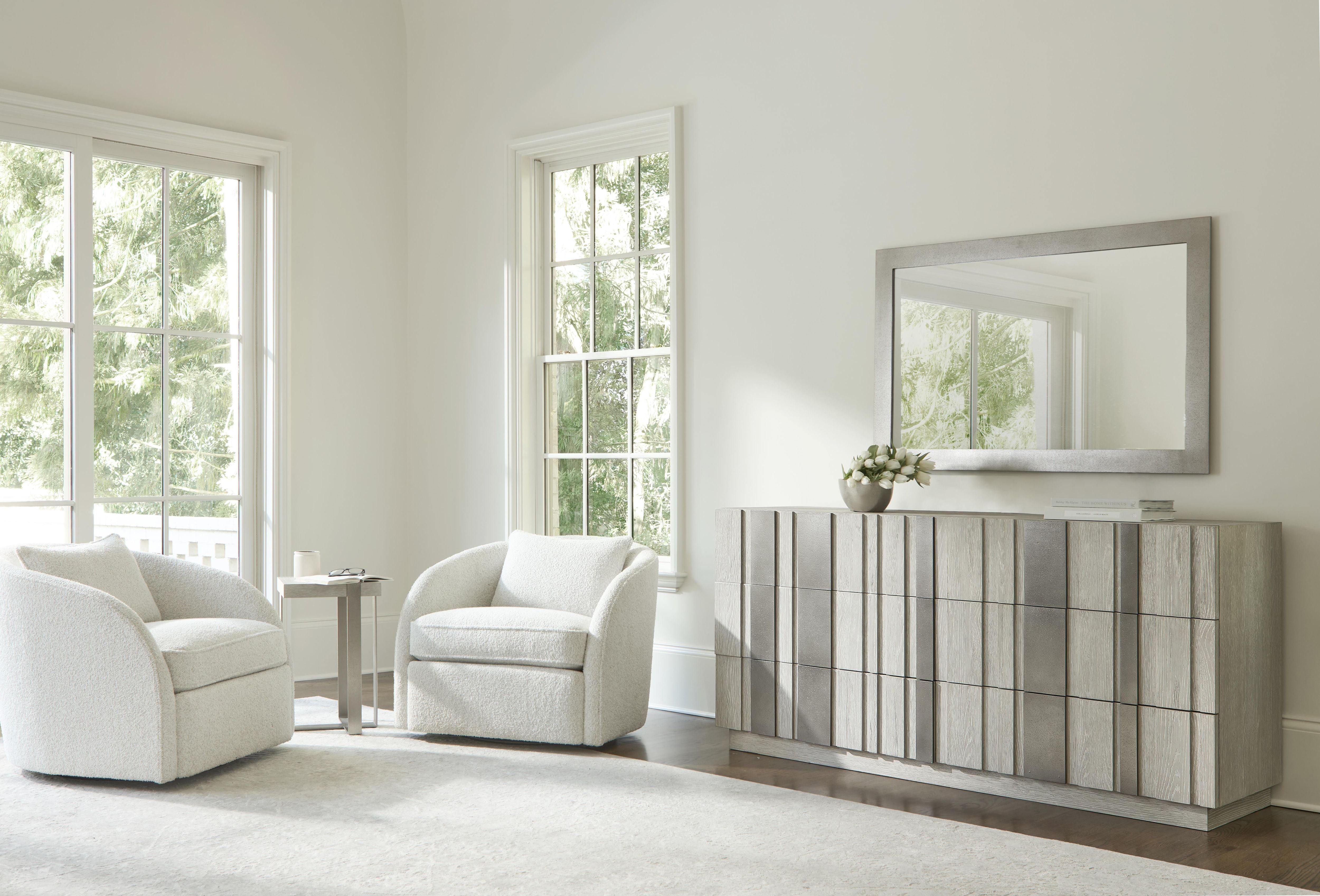 Bernhardt Furniture – Turner Fabric Swivel Chair