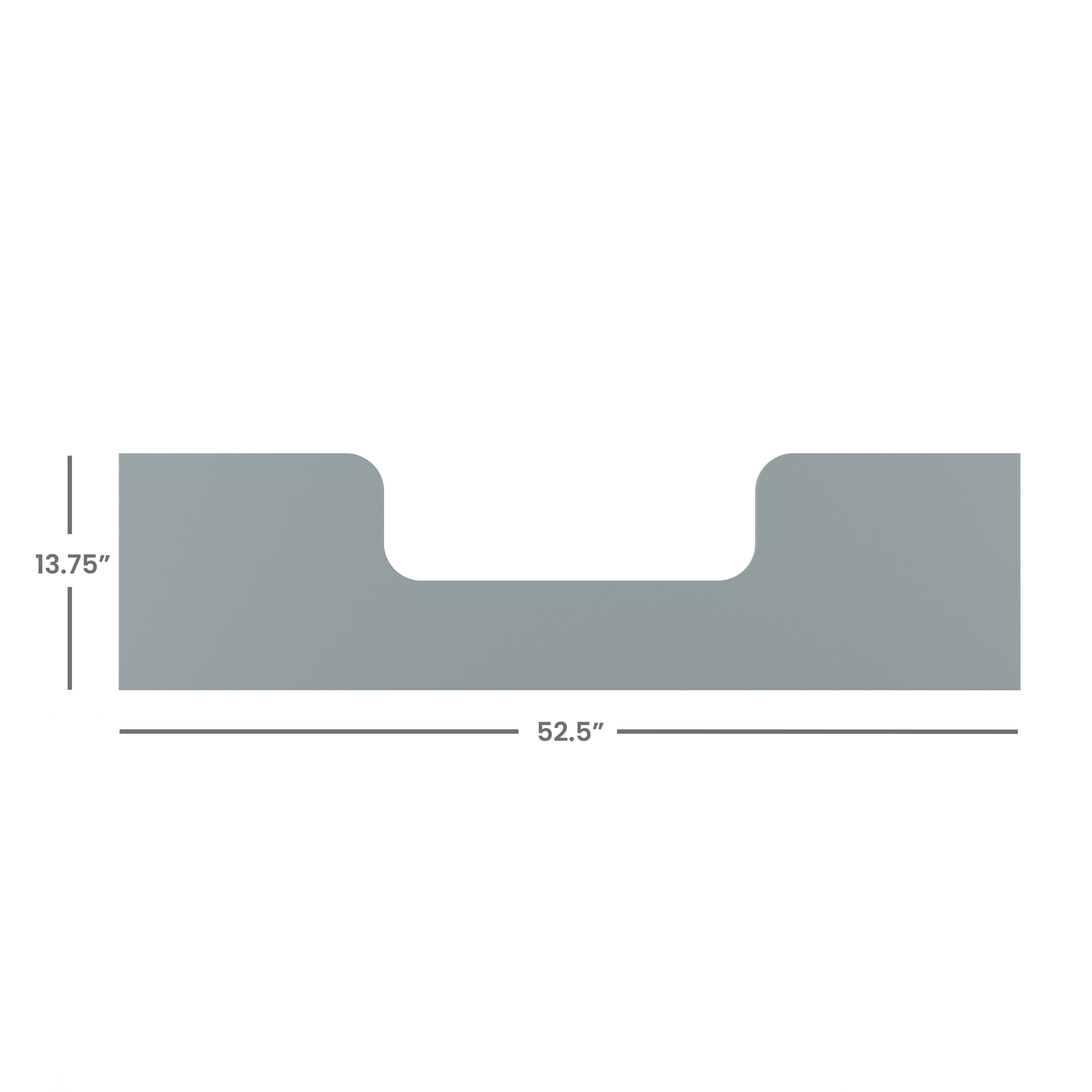 Toddler Guard Rail, Nautical Gray