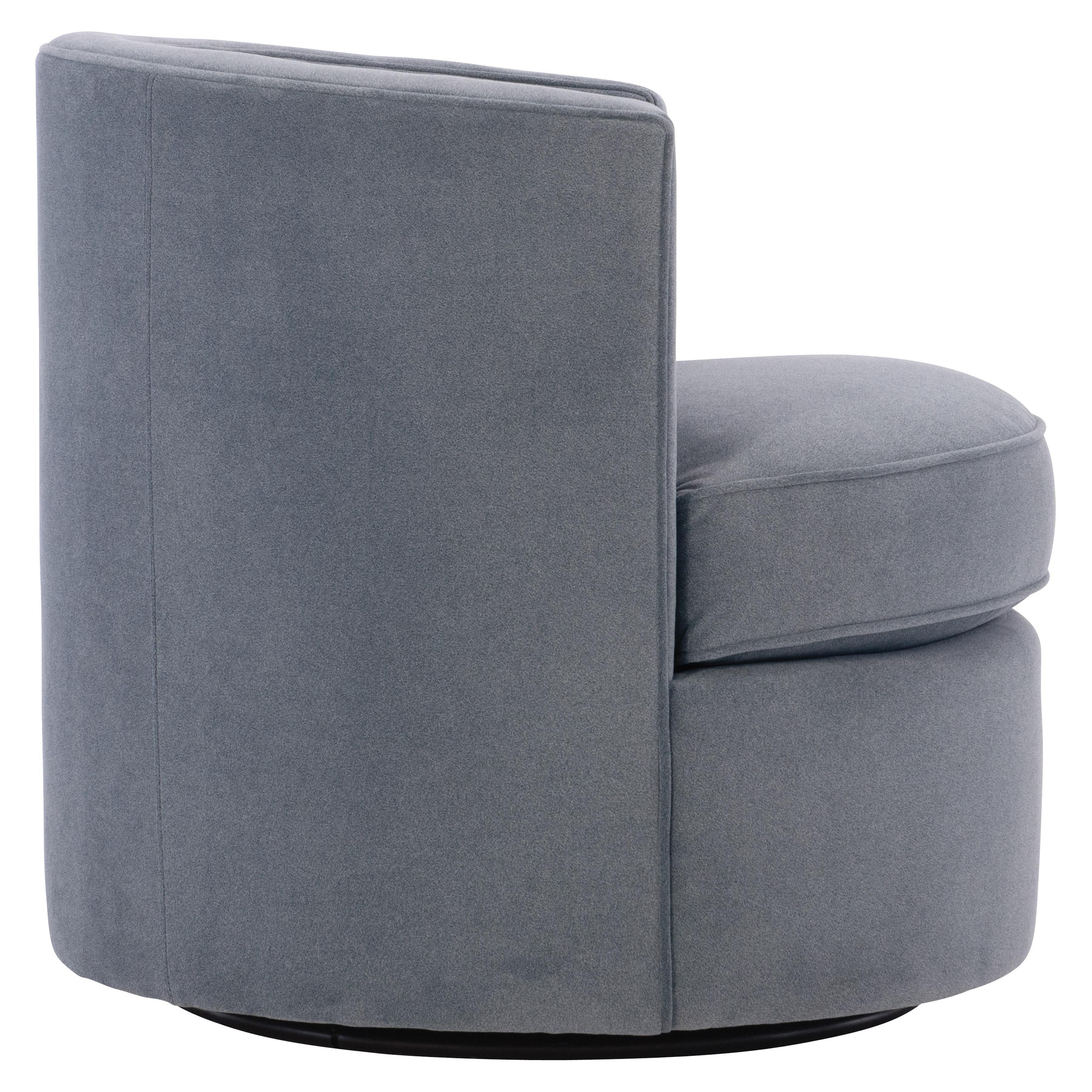 Bernhardt Fleur Fabric Swivel Chair