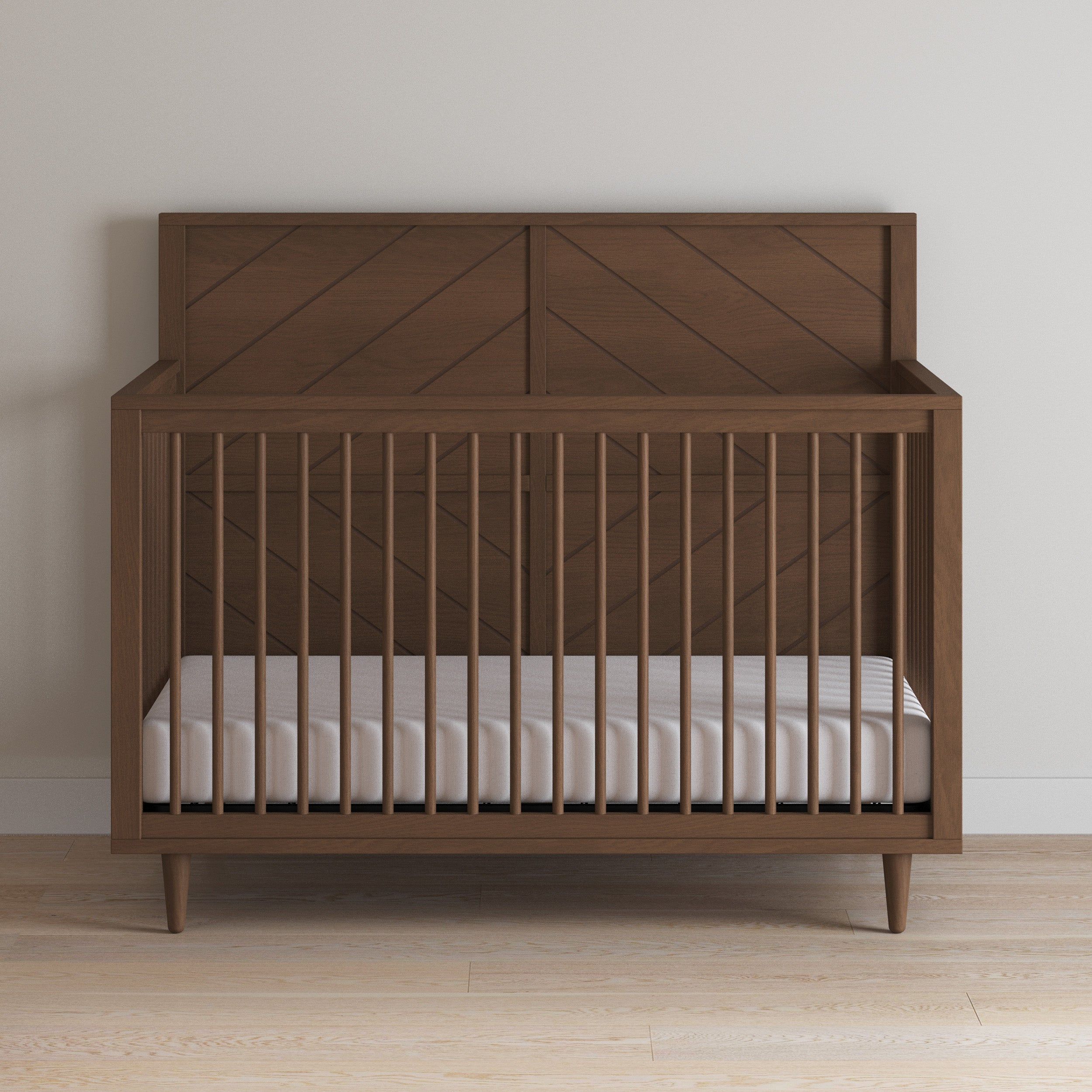 Surrey Hill 4-in-1 Convertible Crib, Toasted Chestnut
