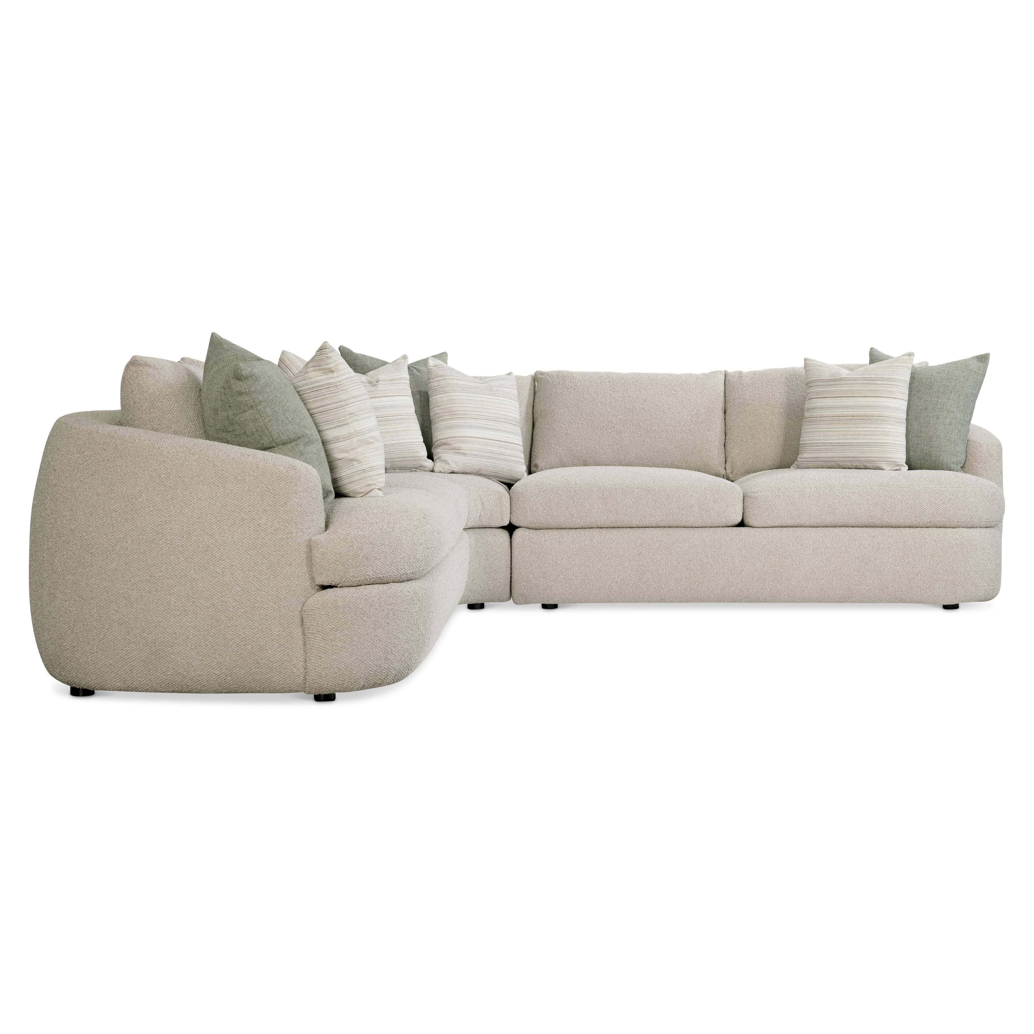 Bernhardt Furniture Jules Fabric Sectional