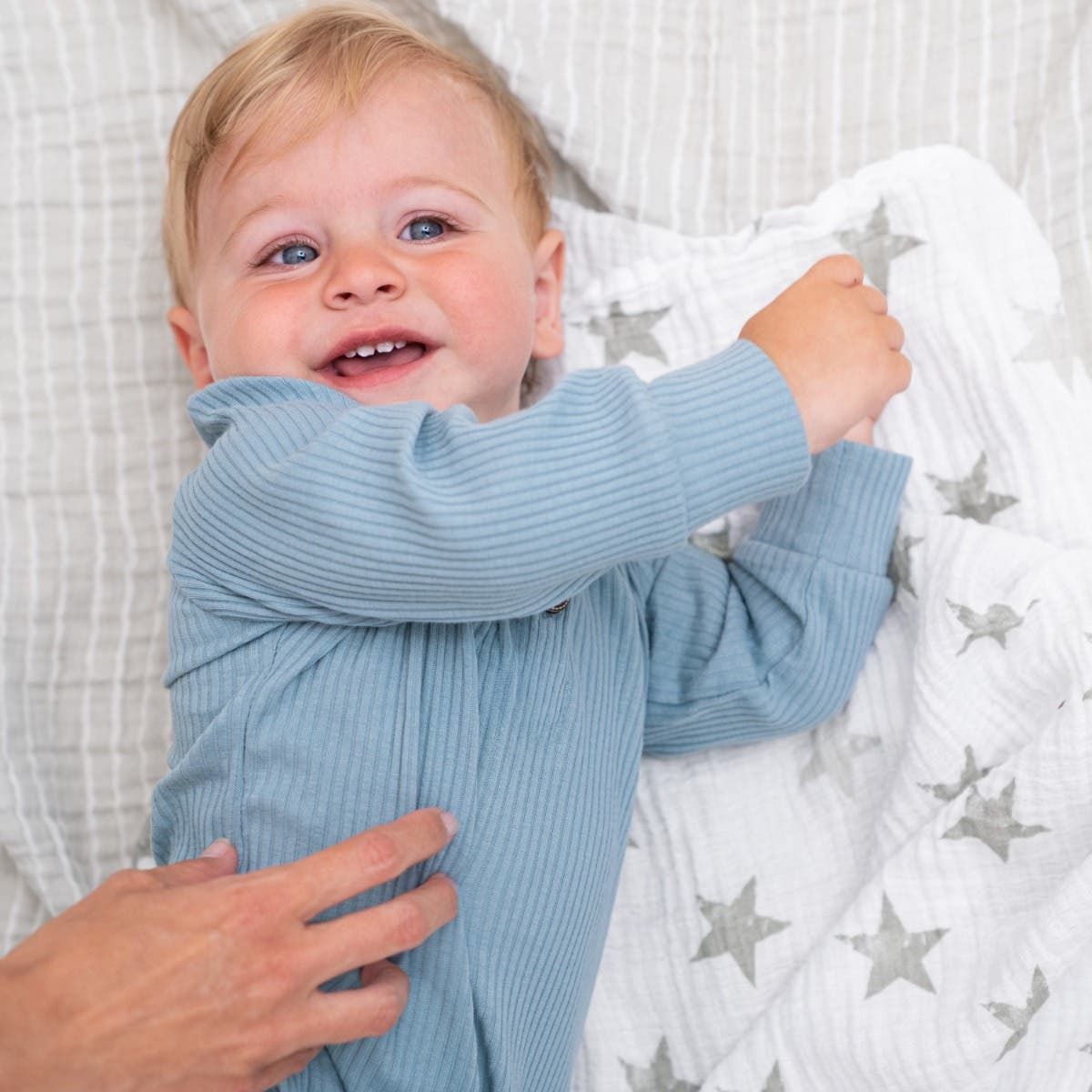 Essentials Cotton Muslin Swaddle Blanket 4 Pack