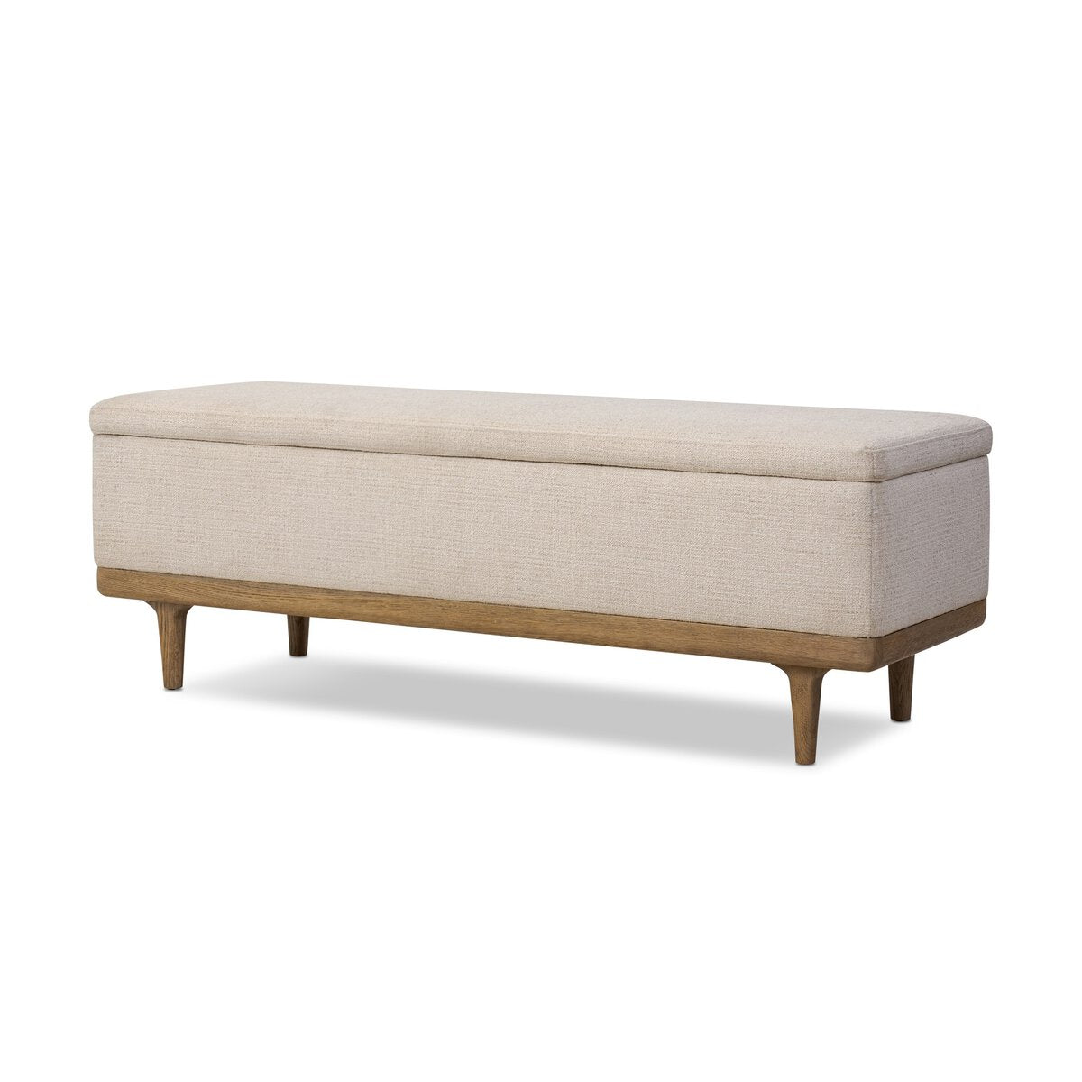 Iris Trunk Upholstered Storage Bench