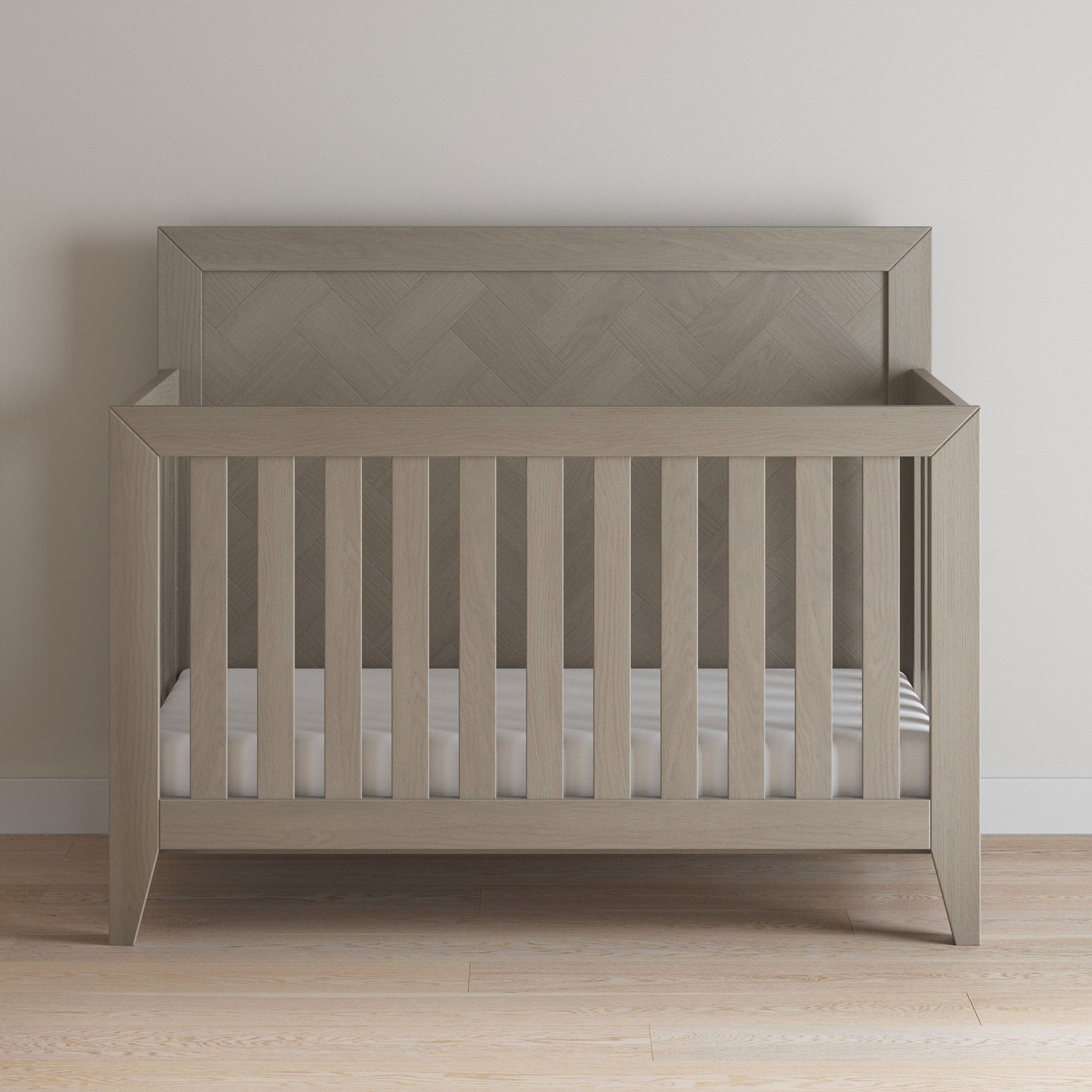 Kieran 4-in-1 Convertible Crib, Crescent Gray