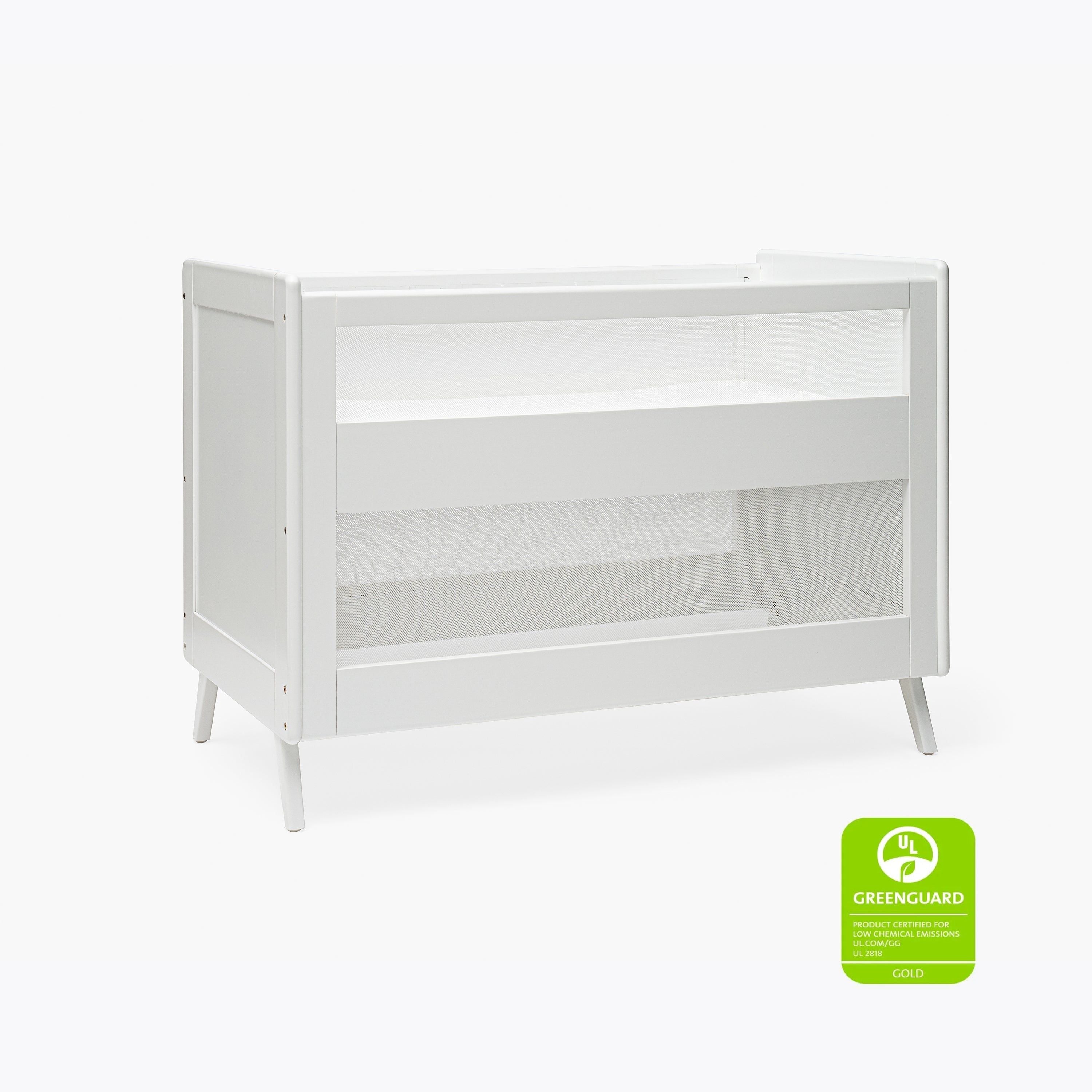 3-in-1 Convertible Full Size Breathable Mesh Crib