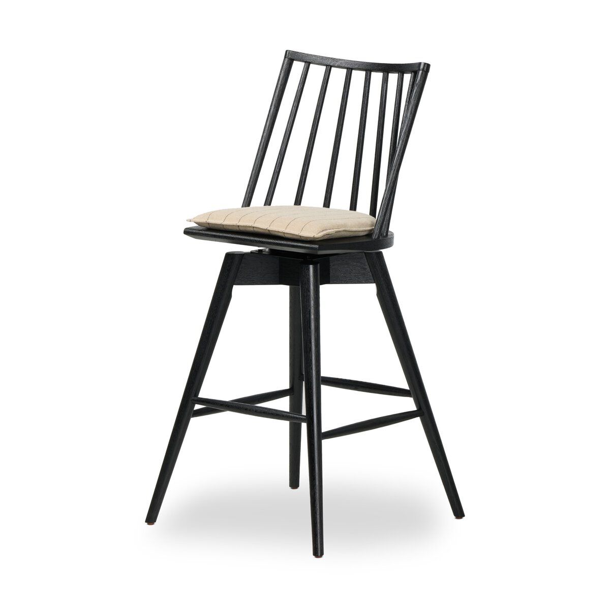 Lewis Swivel Bar + Counter Stool