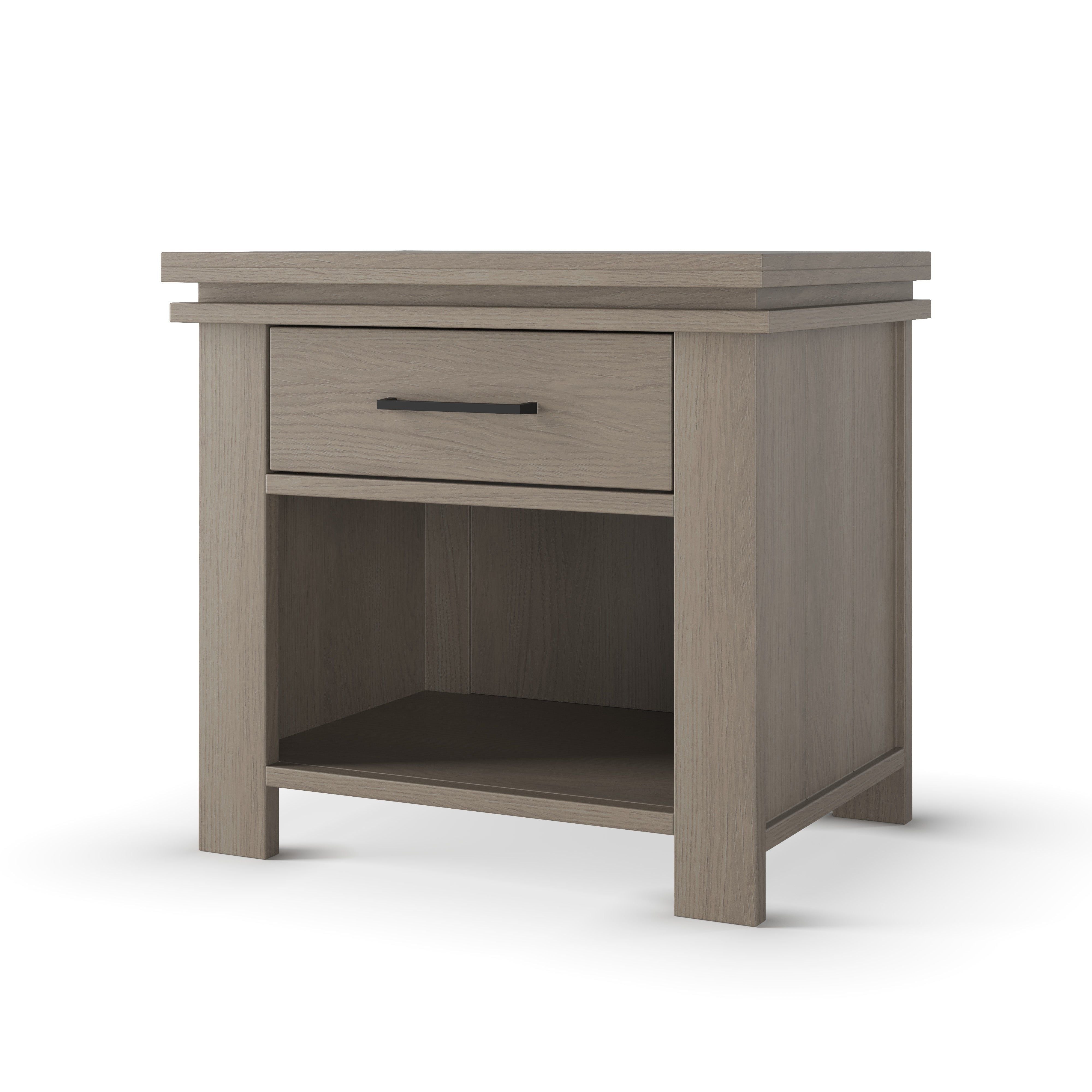 Denman Nightstand, Crescent Gray