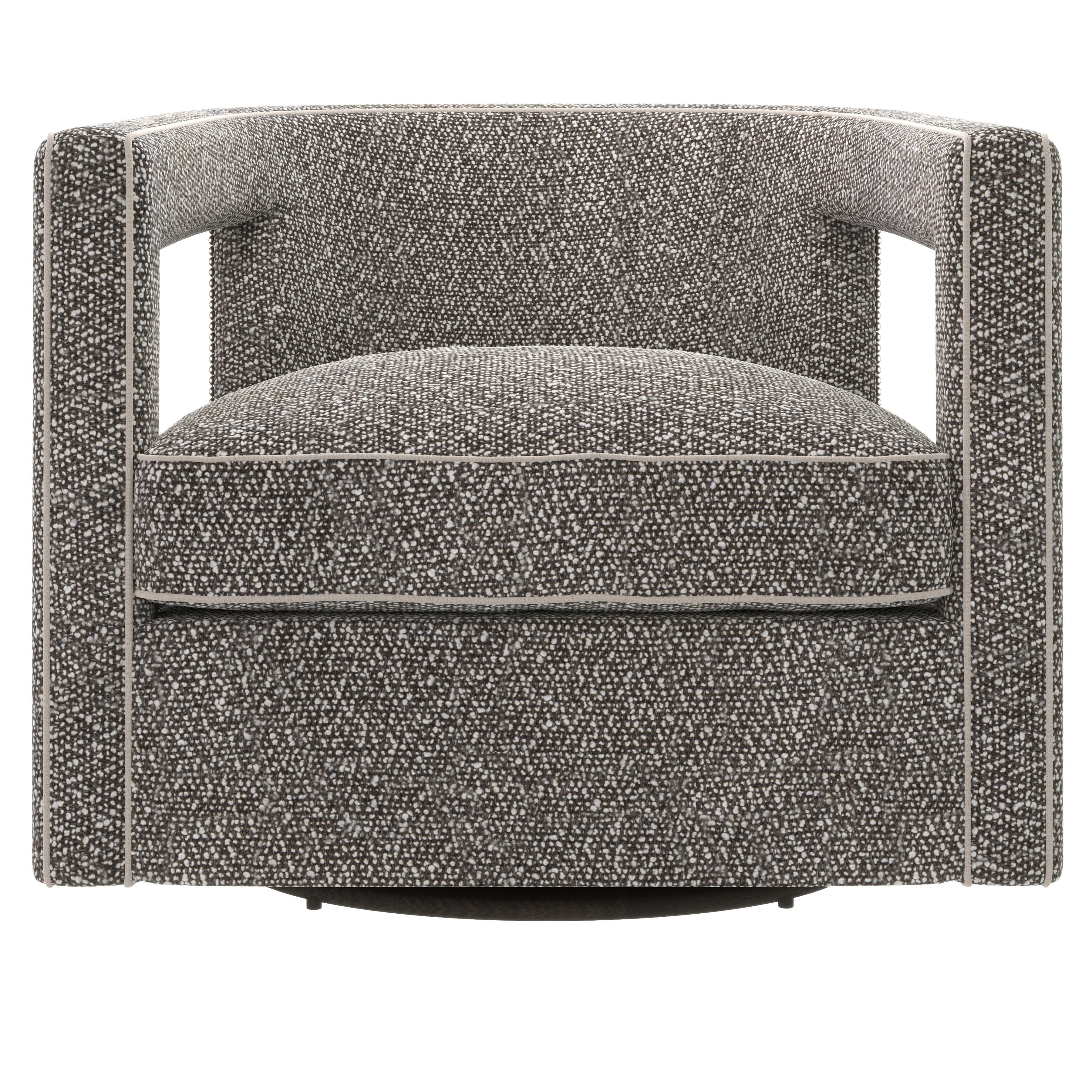 Bernhardt Alana Fabric Swivel Chair