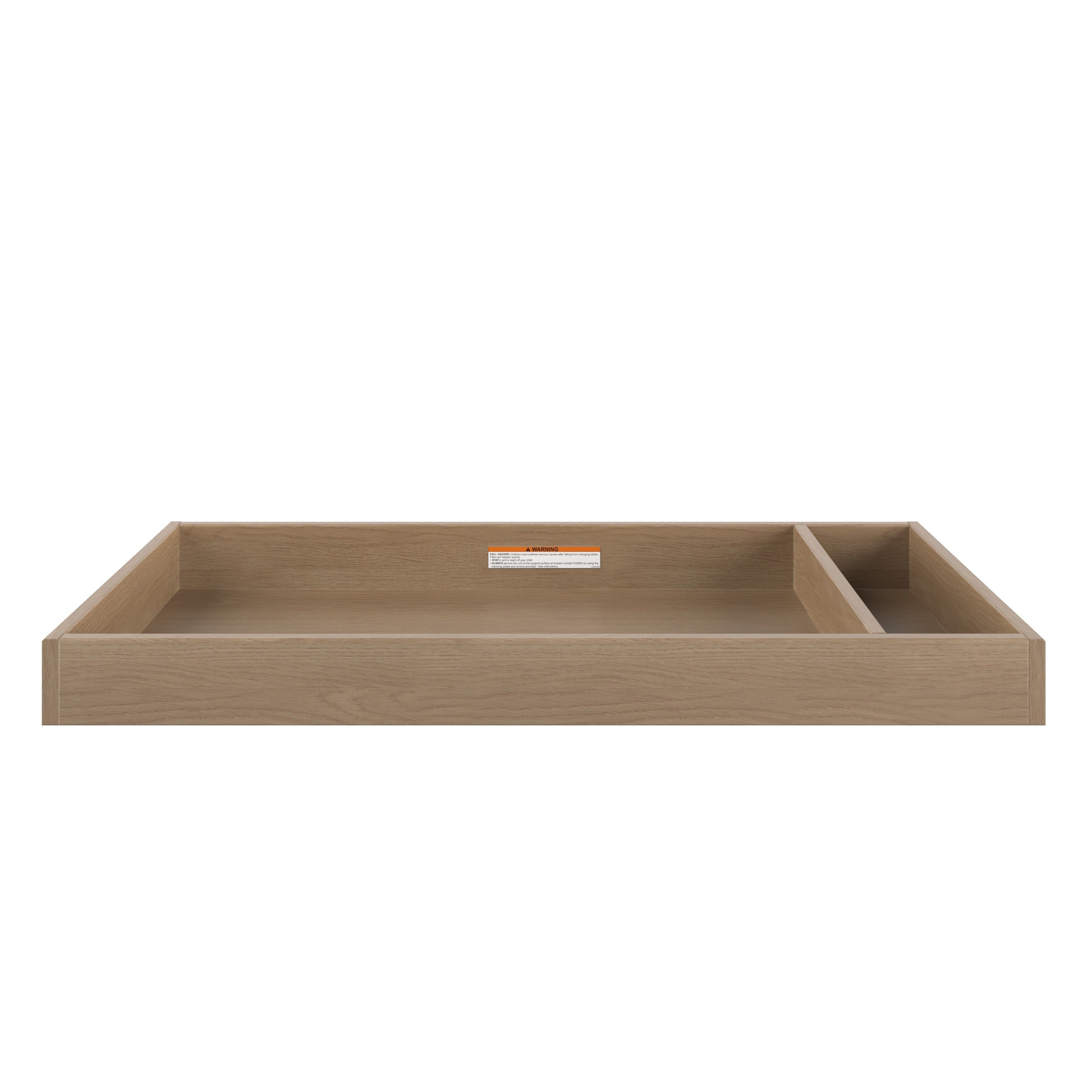 F01792 - Universal Changing Table Topper, Nutmeg
