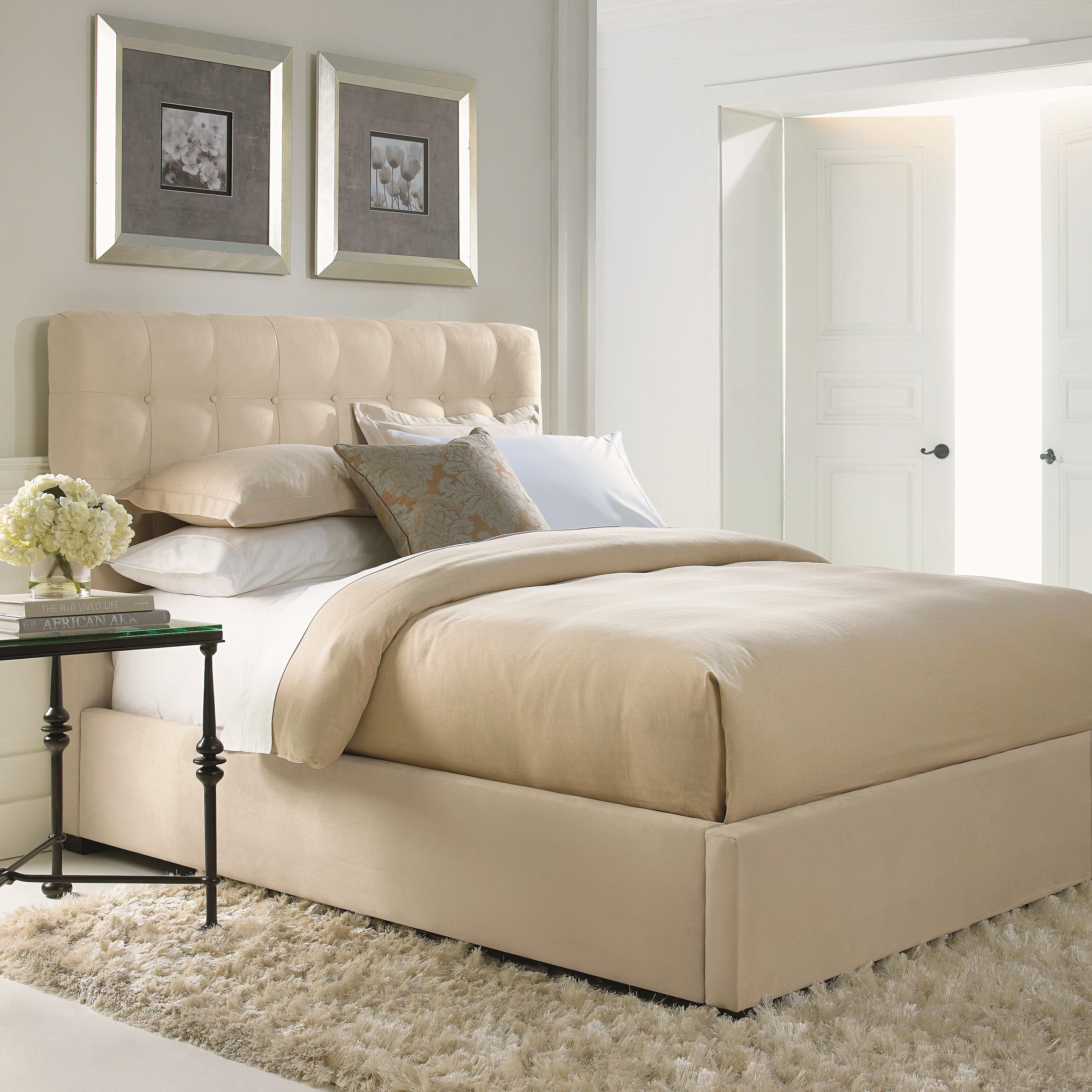 Bernhardt Furniture – Avery Fabric Panel Bed King