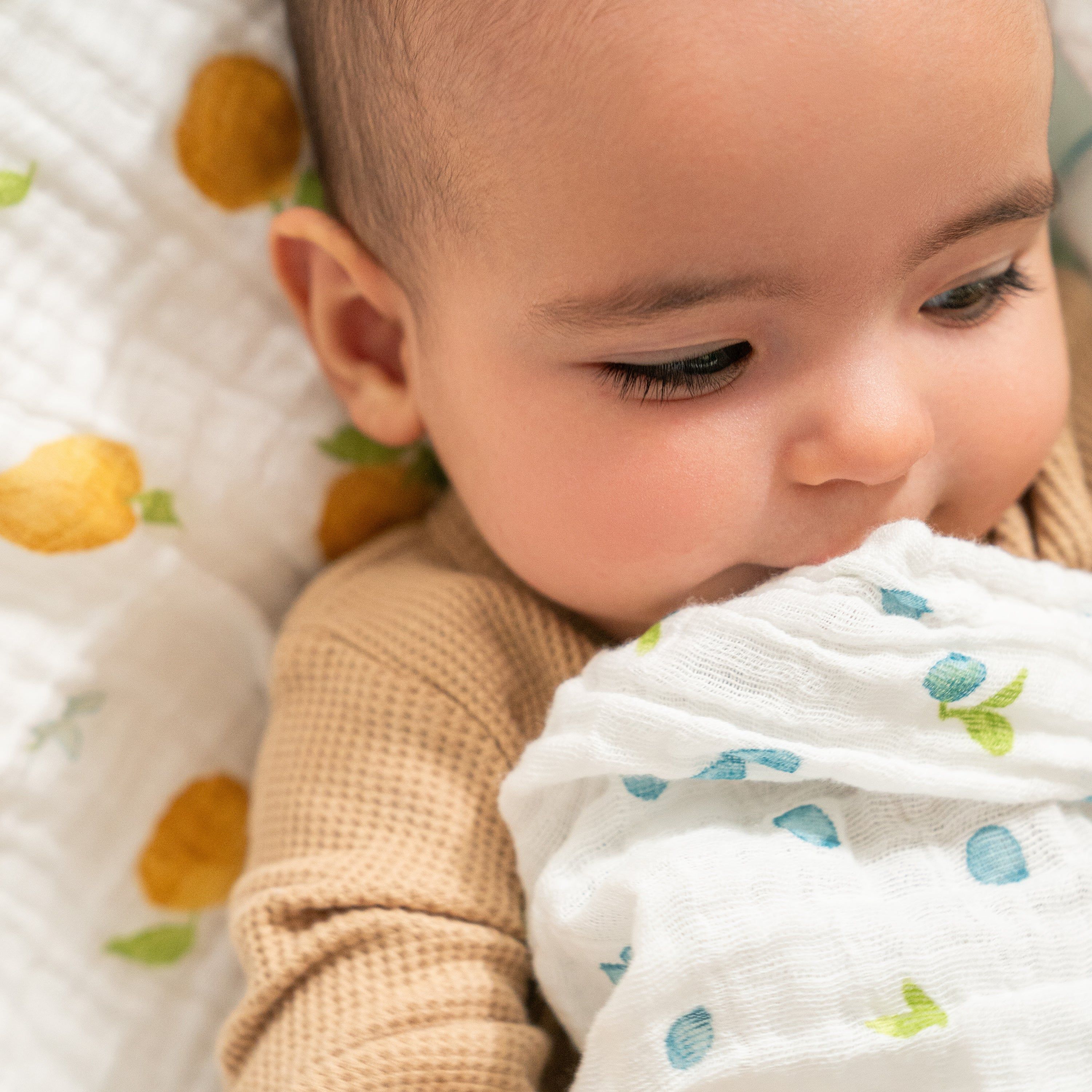 Organic Cotton Muslin Swaddle Blanket 2 Pack