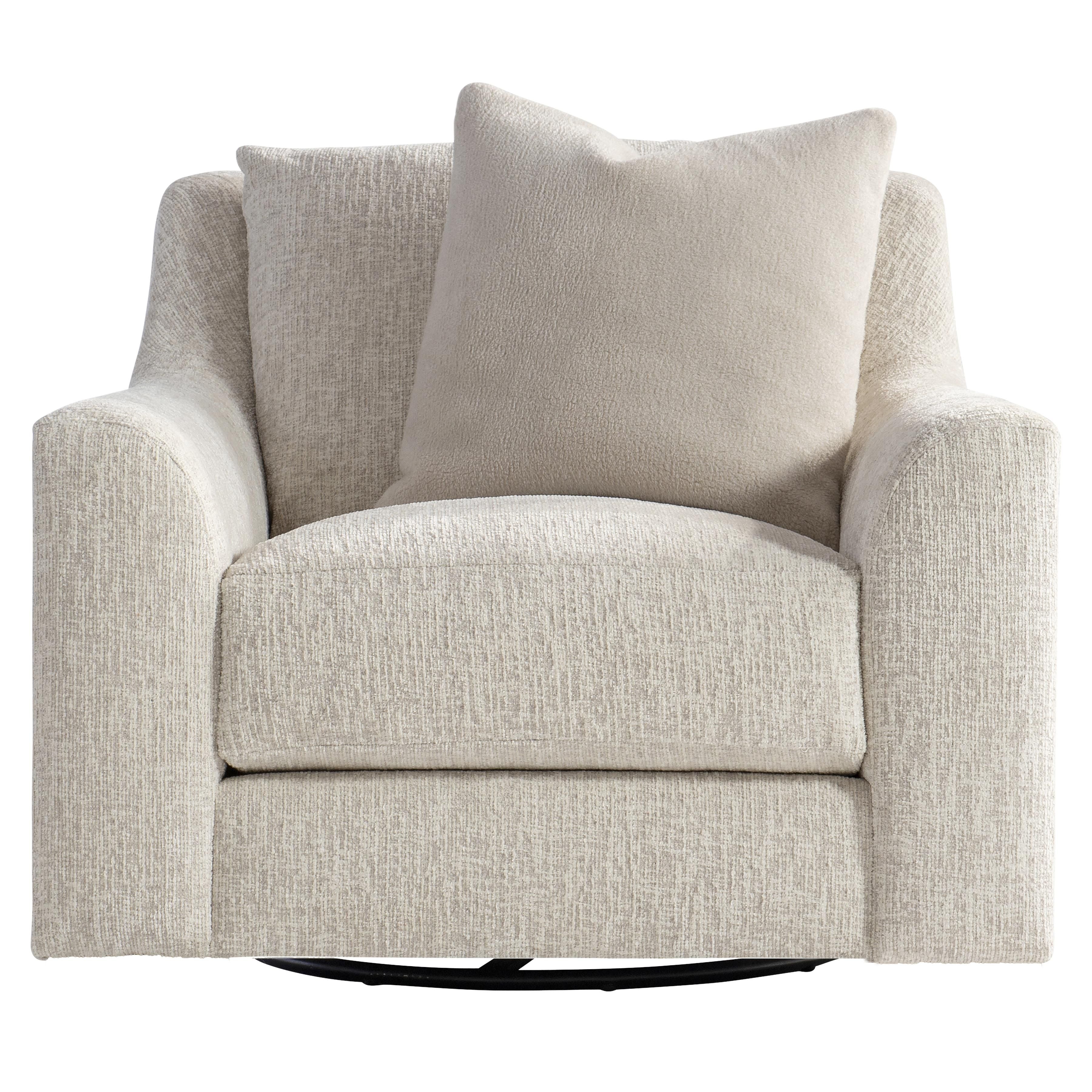Bernhardt Gabi Fabric Swivel Chair