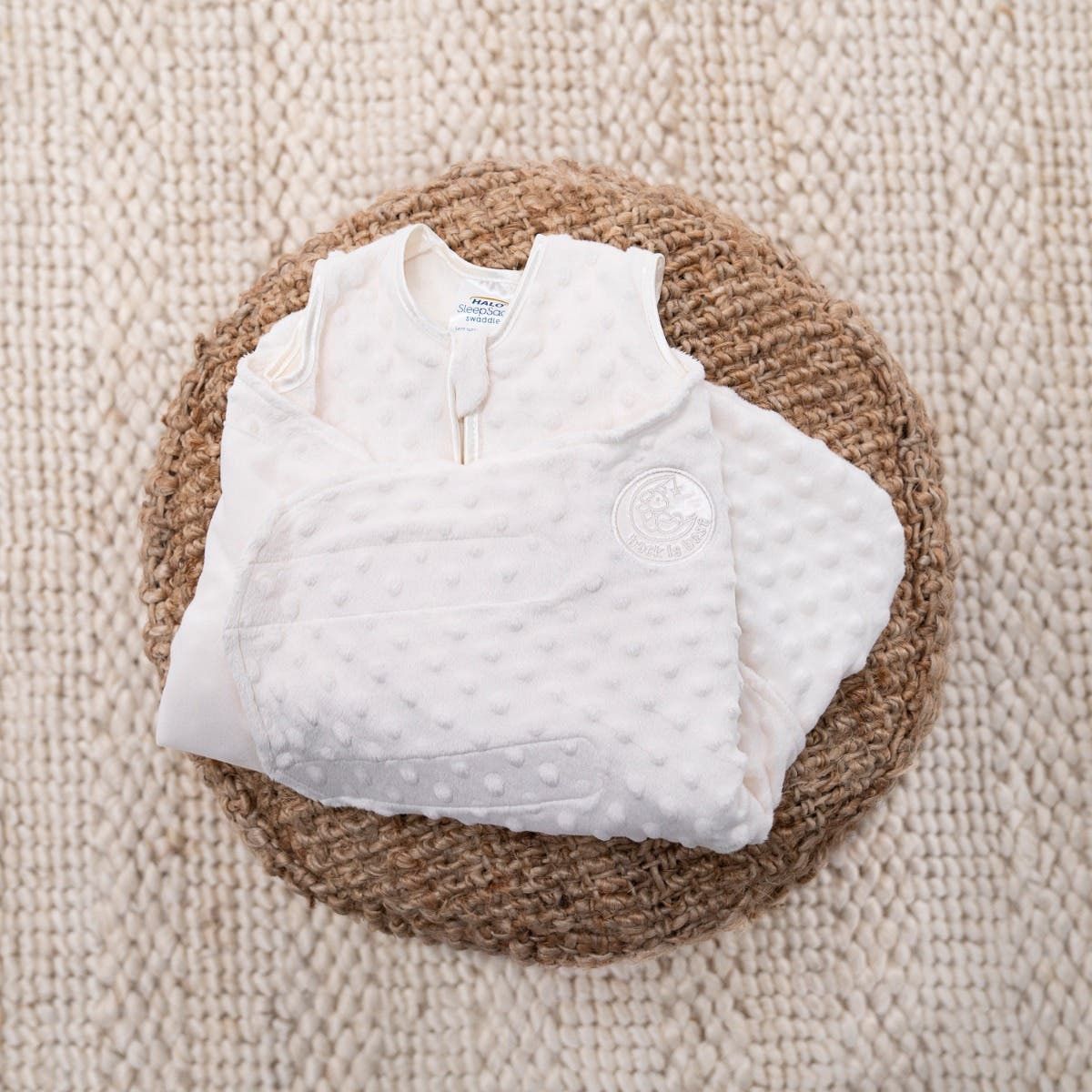Swaddle Plushy Dot Velboa Tog 3.0 SleepSack Swaddle