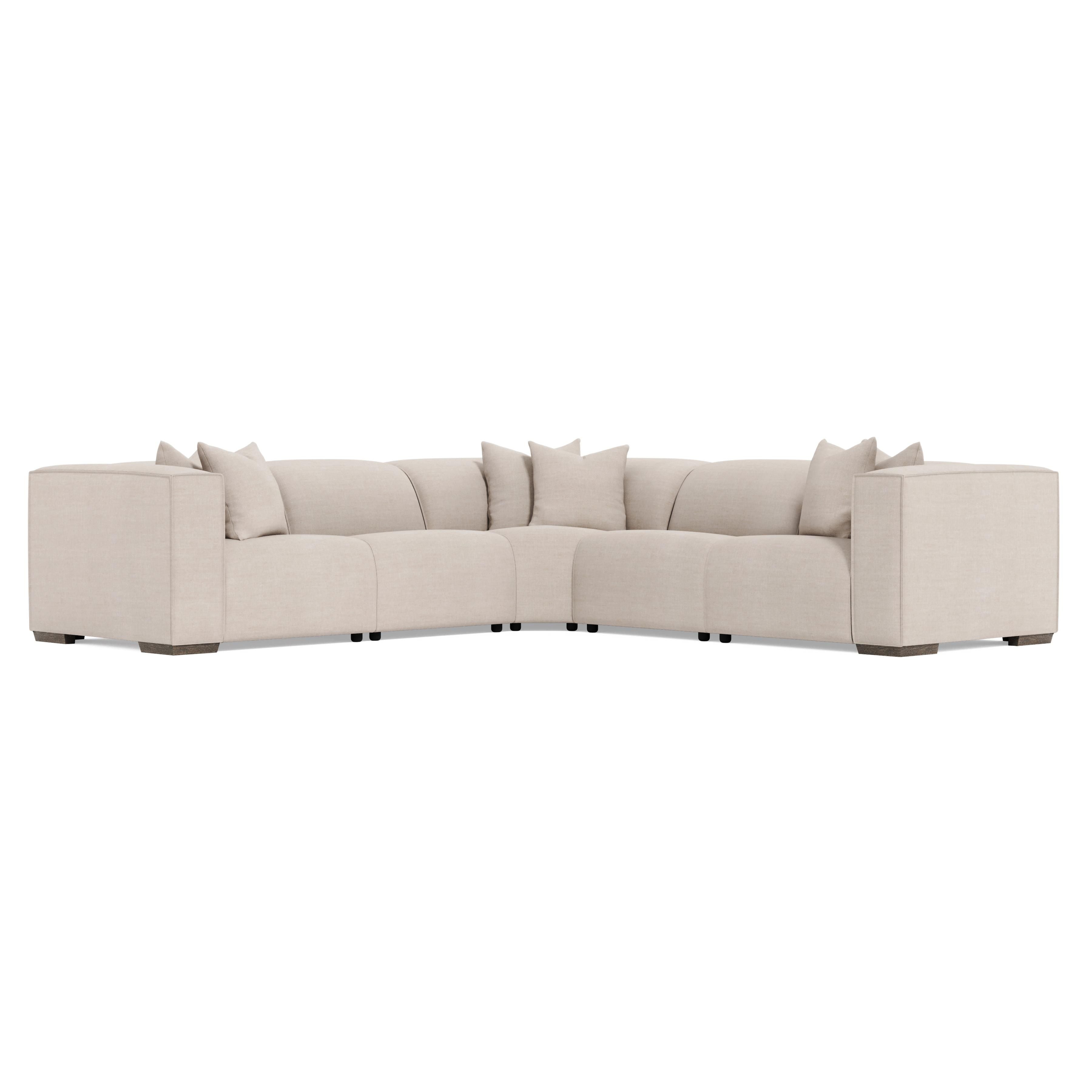 Bernhardt Furniture Bliss Fabric Power Motion Sectional