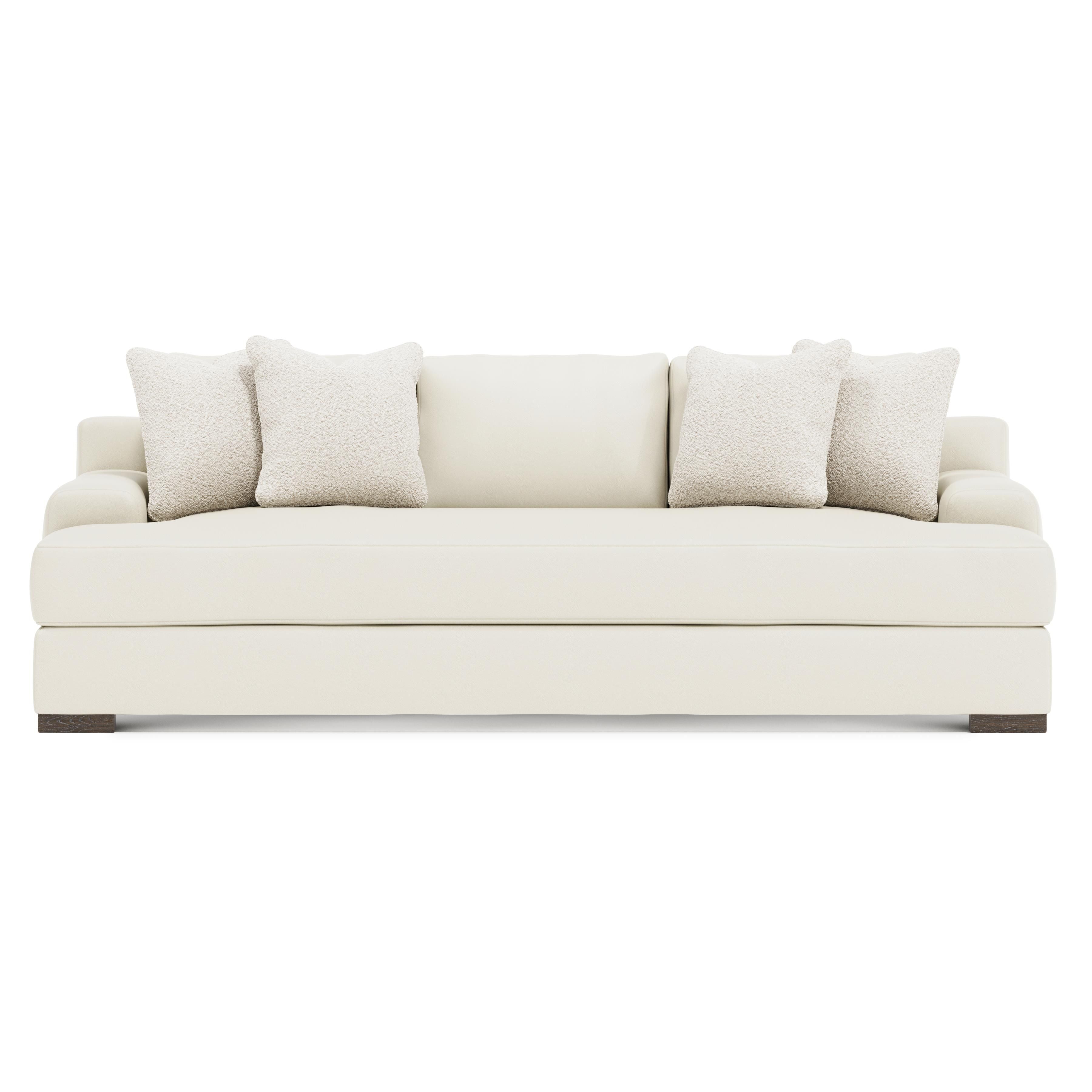 Bernhardt Andie Leather Sofa
