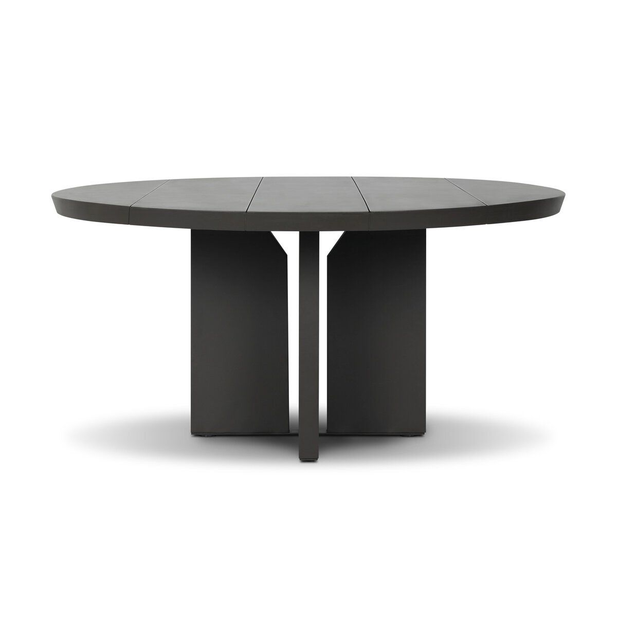 Ernest Outdoor Metal Dining Table-60"