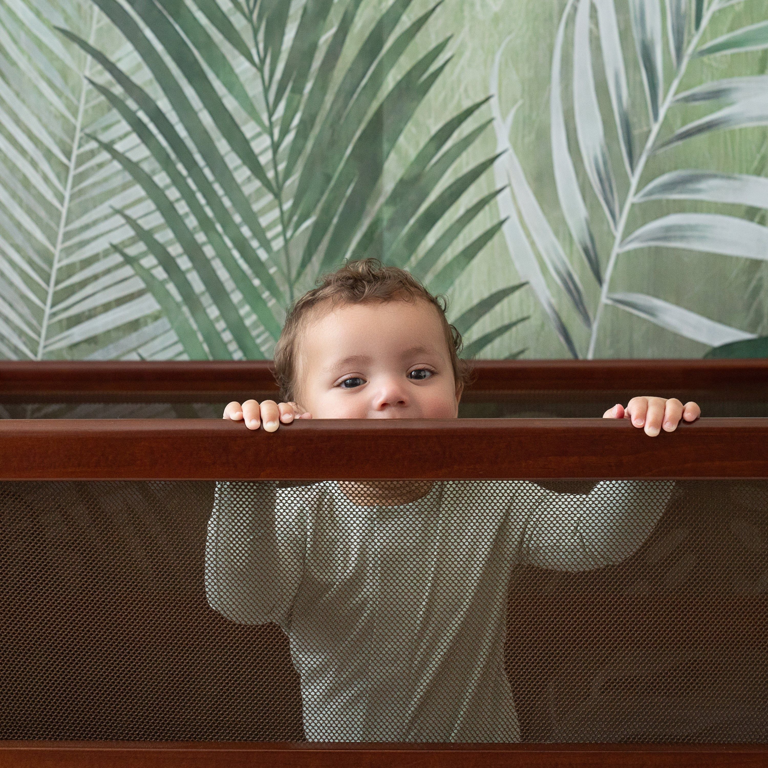 3-in-1 Convertible Full Size Breathable Mesh Crib