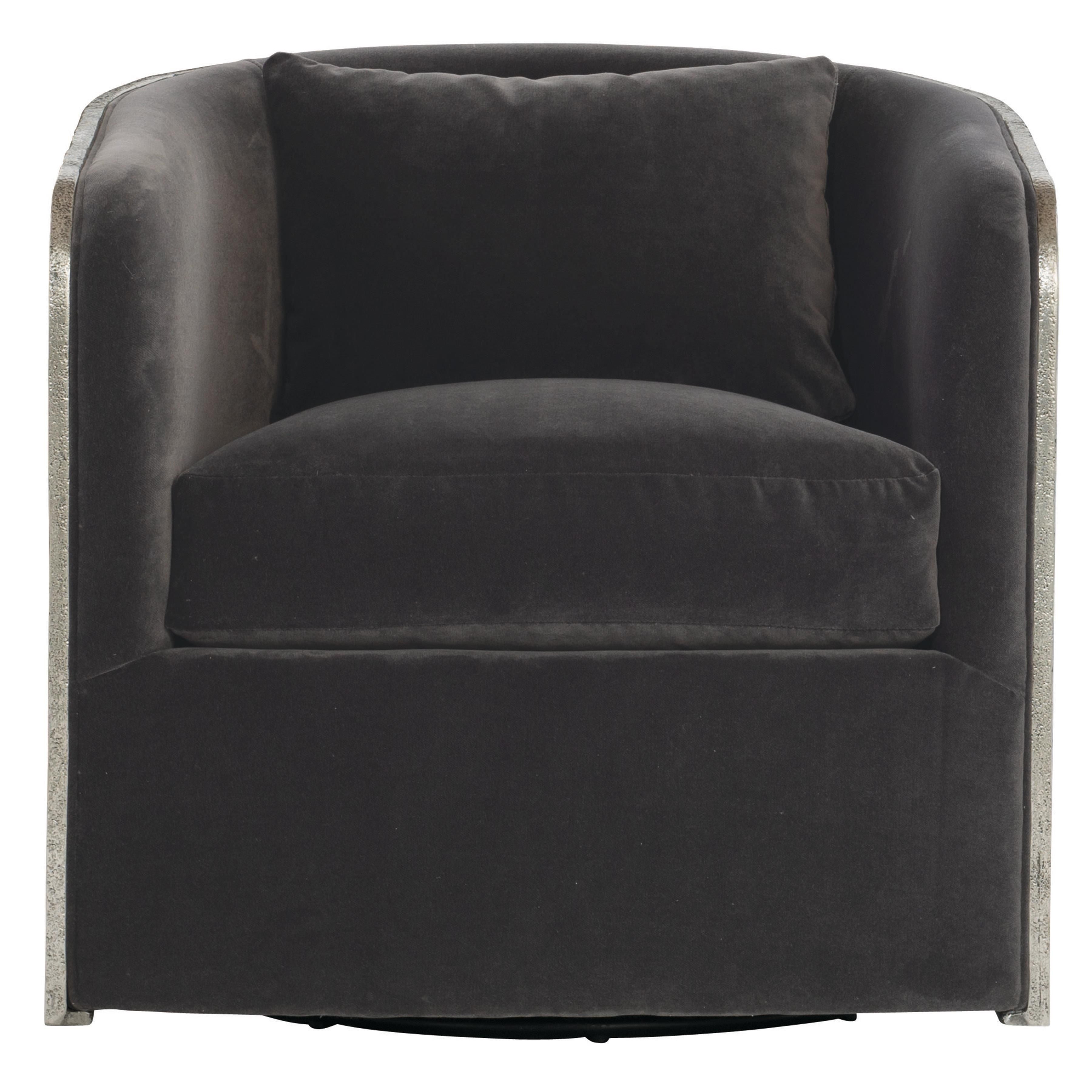 Bernhardt Furniture Eliot Fabric Swivel Chair