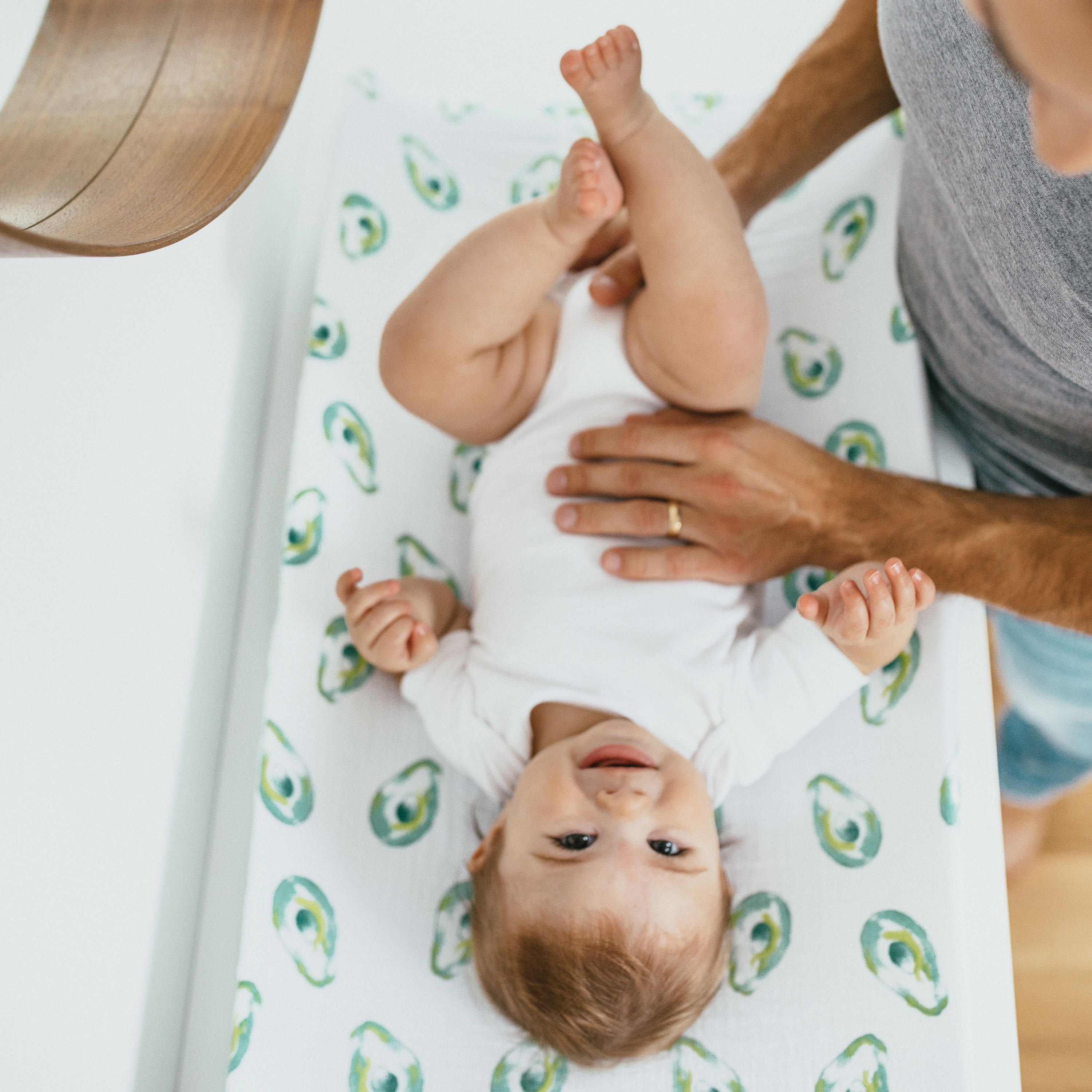 Essentials Cotton Muslin Changing Pad Cover