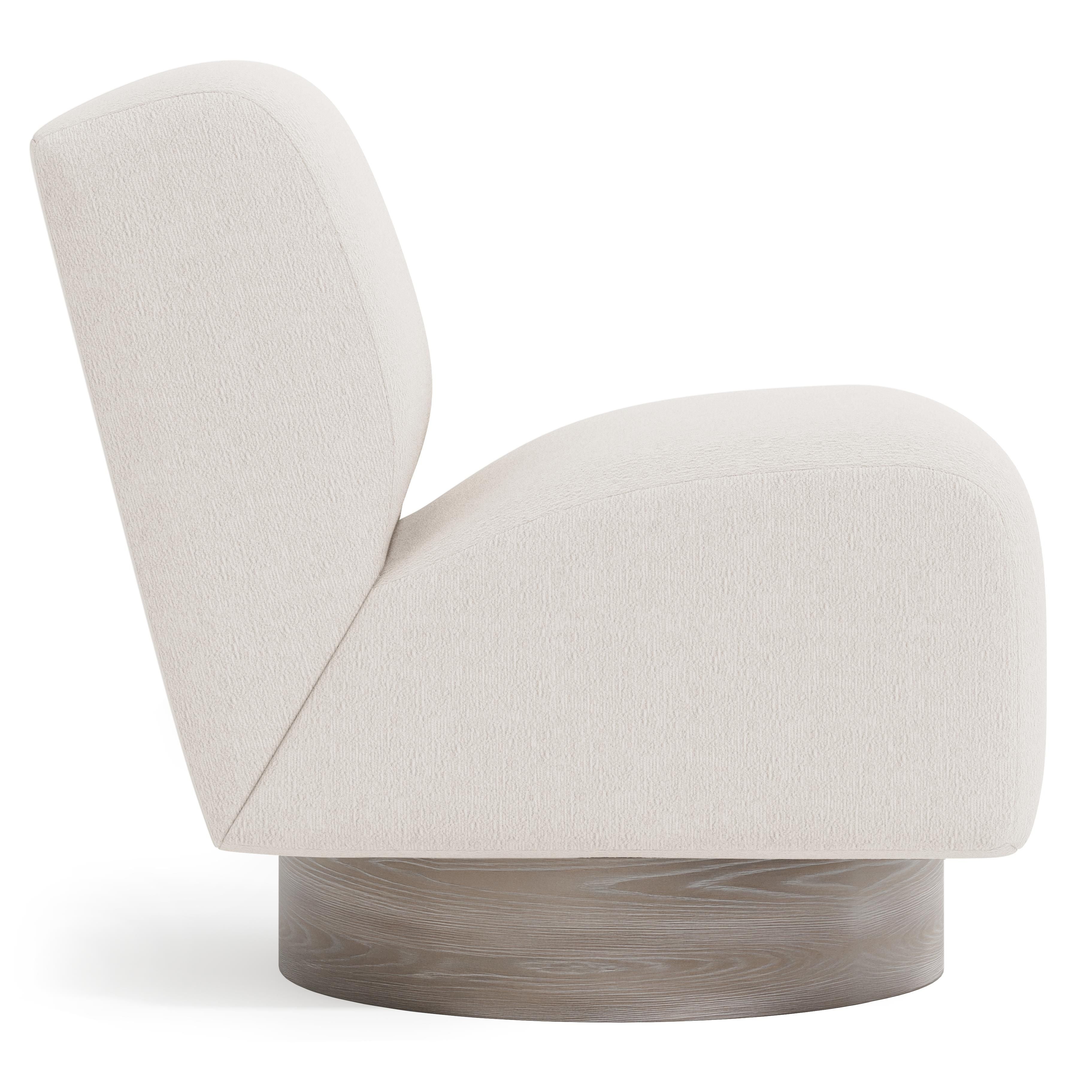 Bernhardt Marley Fabric Swivel Chair