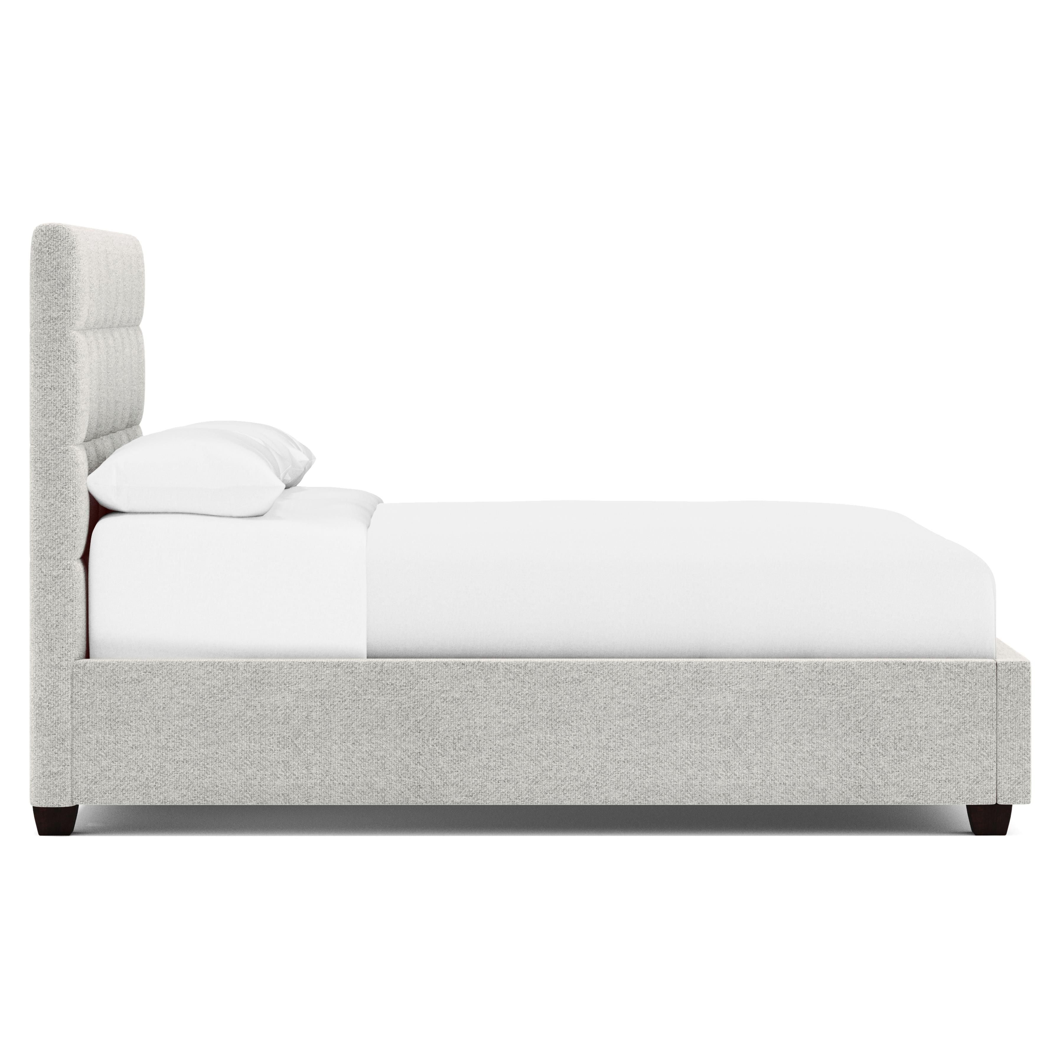 Bernhardt Furniture – Avery Fabric Storage Panel Bed King