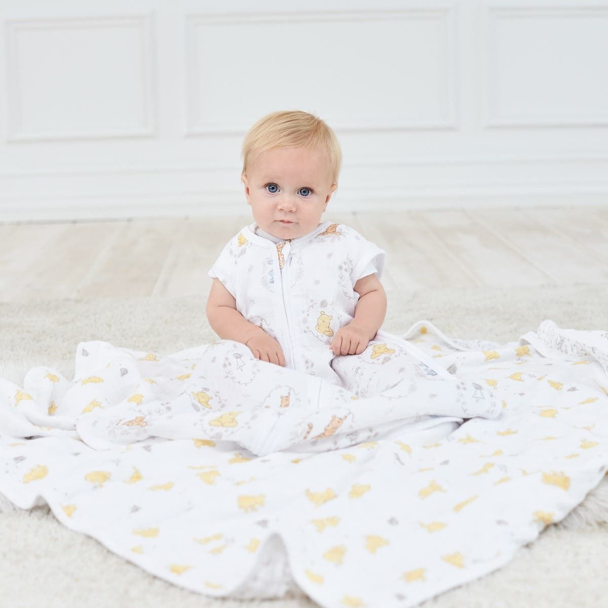 Disney™ Winnie The Pooh Essentials Cotton Muslin Dream Blanket