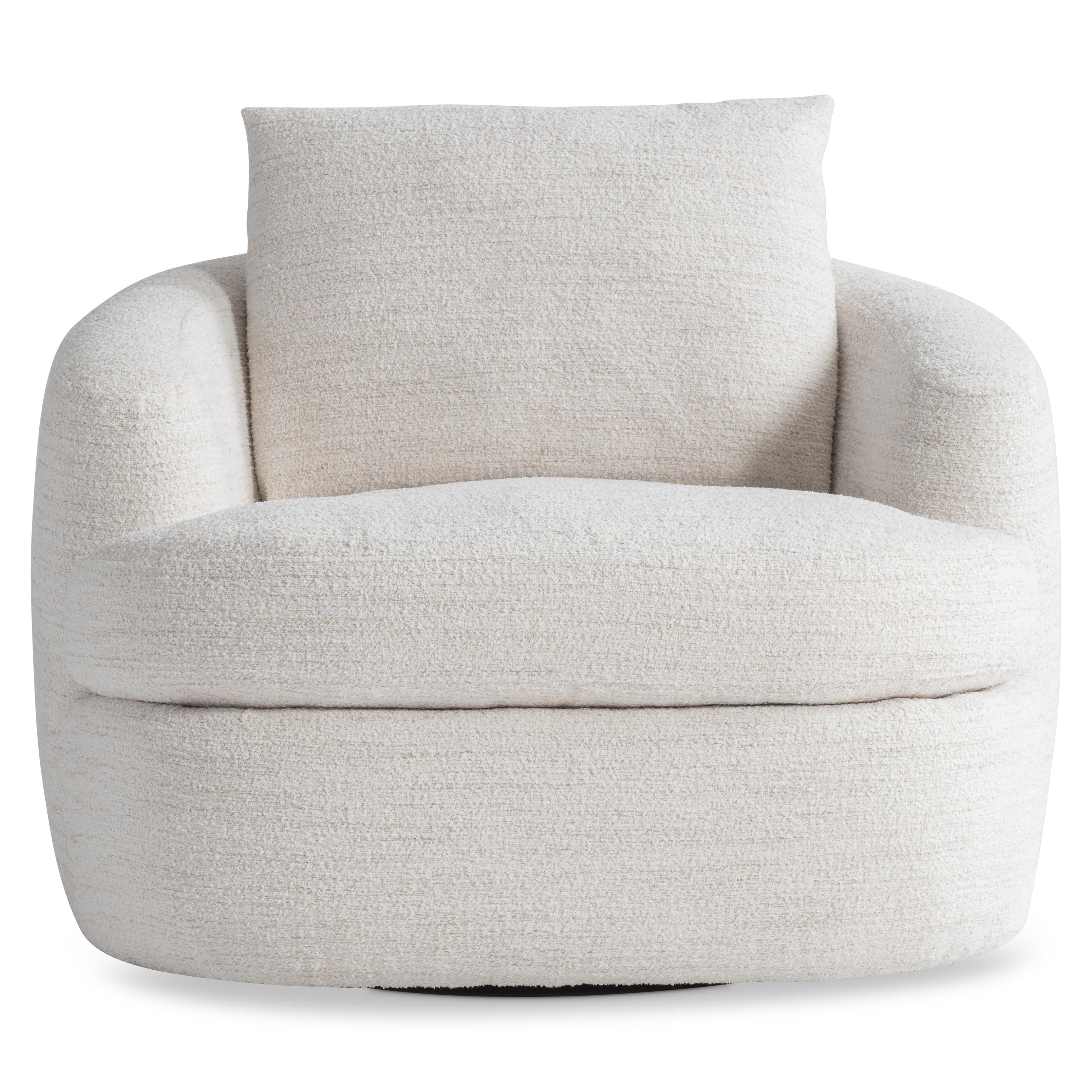 Bernhardt Furniture – Jules Fabric Swivel Chair