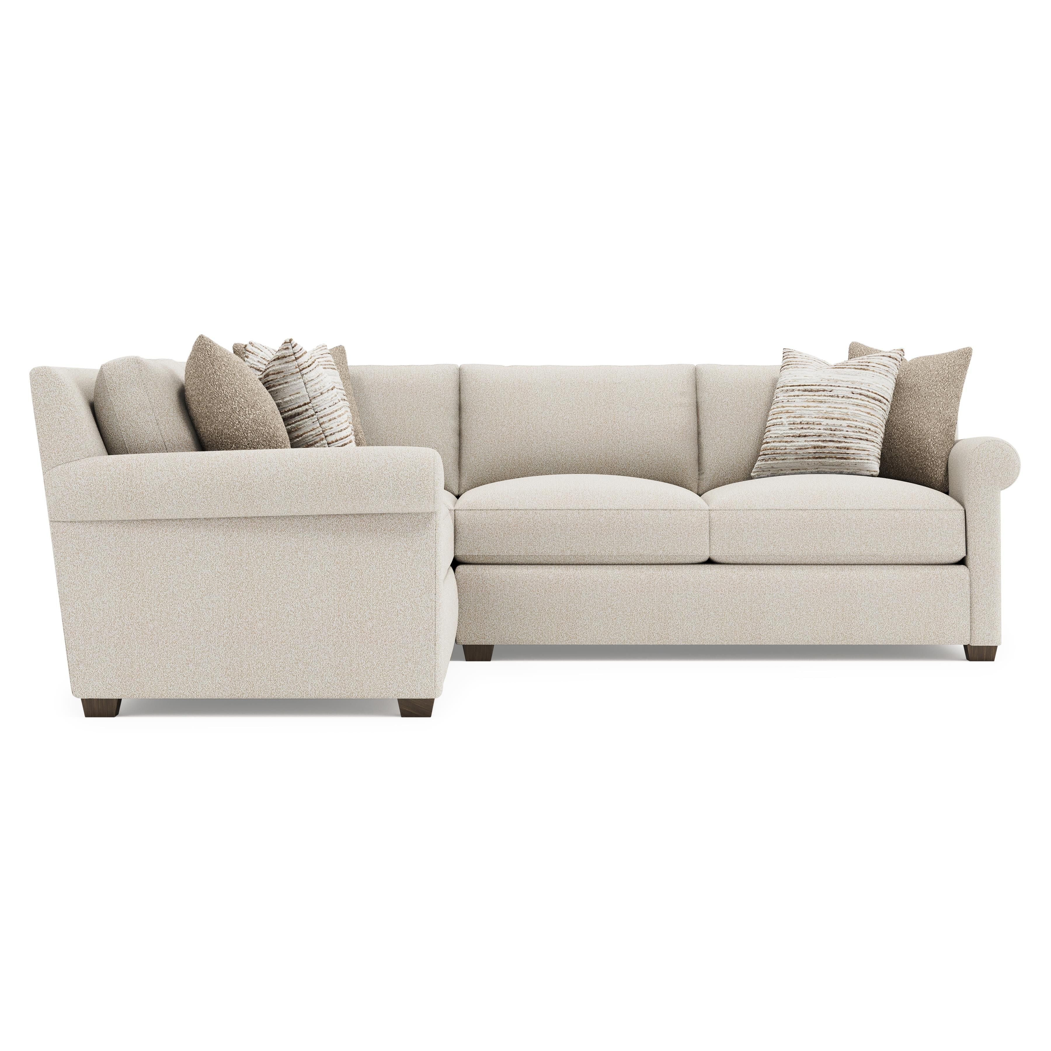 Bernhardt Barnes Fabric Sectional Sofa