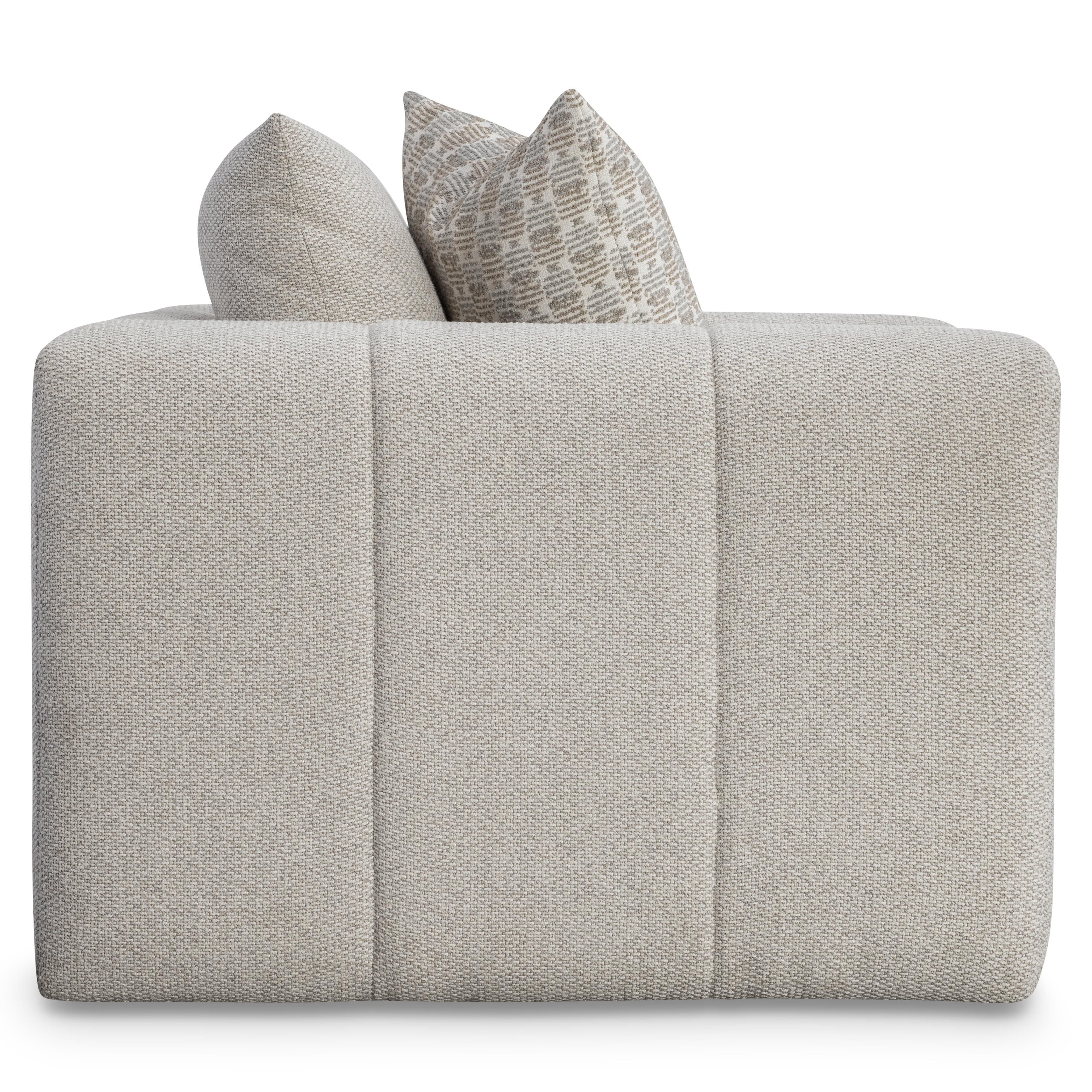 Bernhardt Vista Fabric Swivel Chair