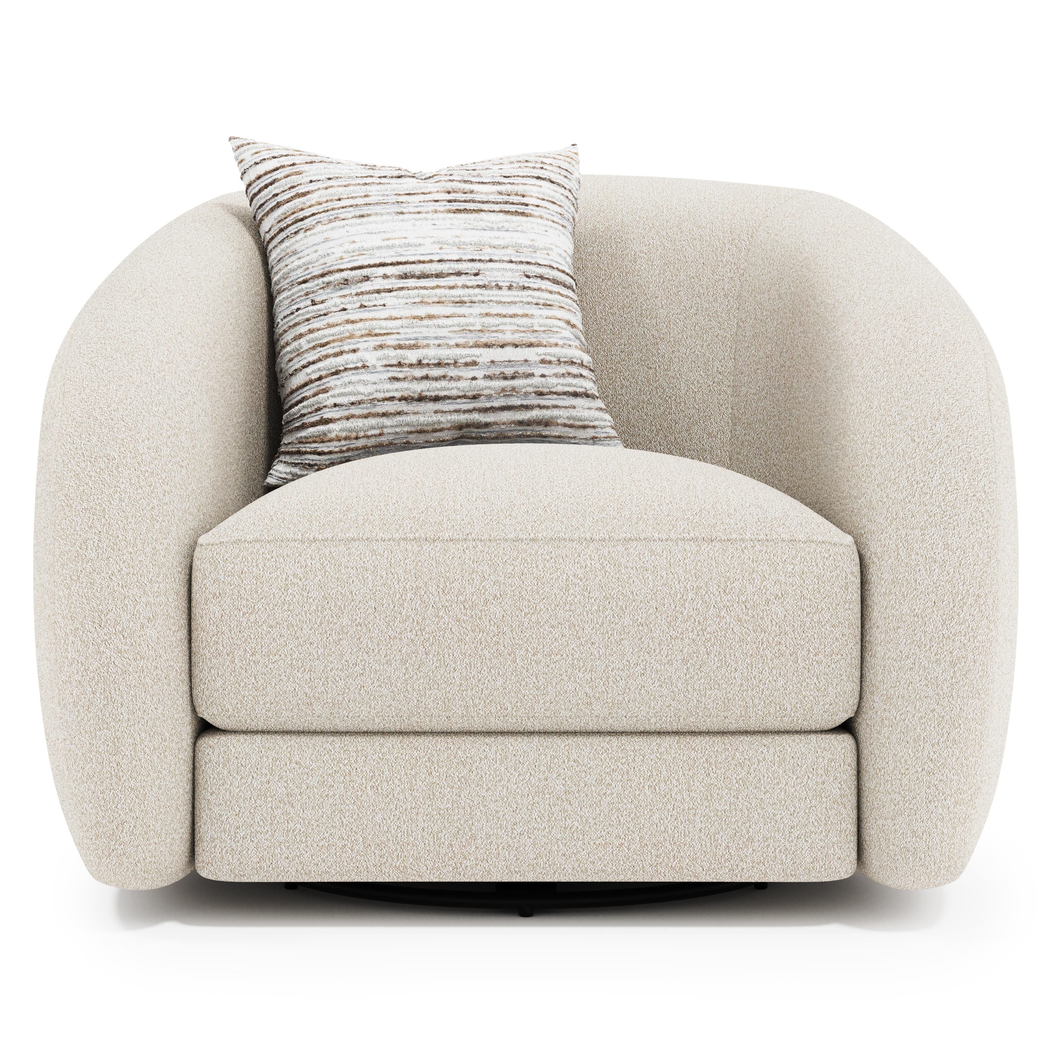 Bernhardt Furniture – Austen Fabric Swivel Chair