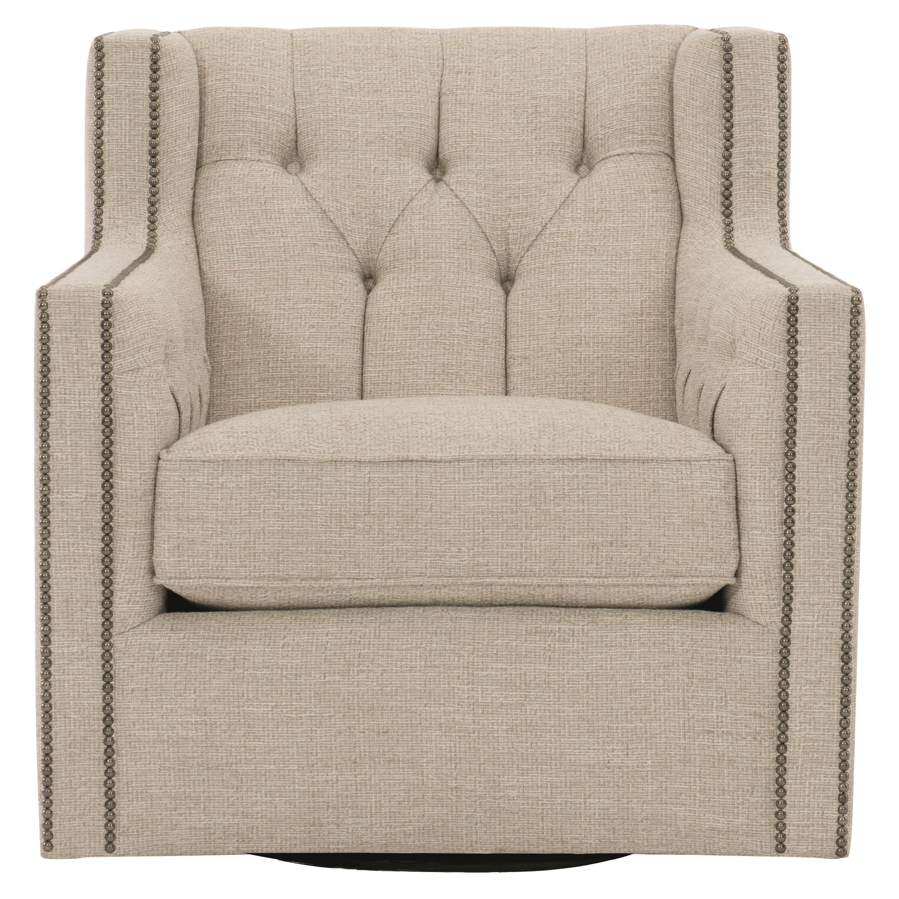 Bernhardt Candace Fabric Swivel Chair