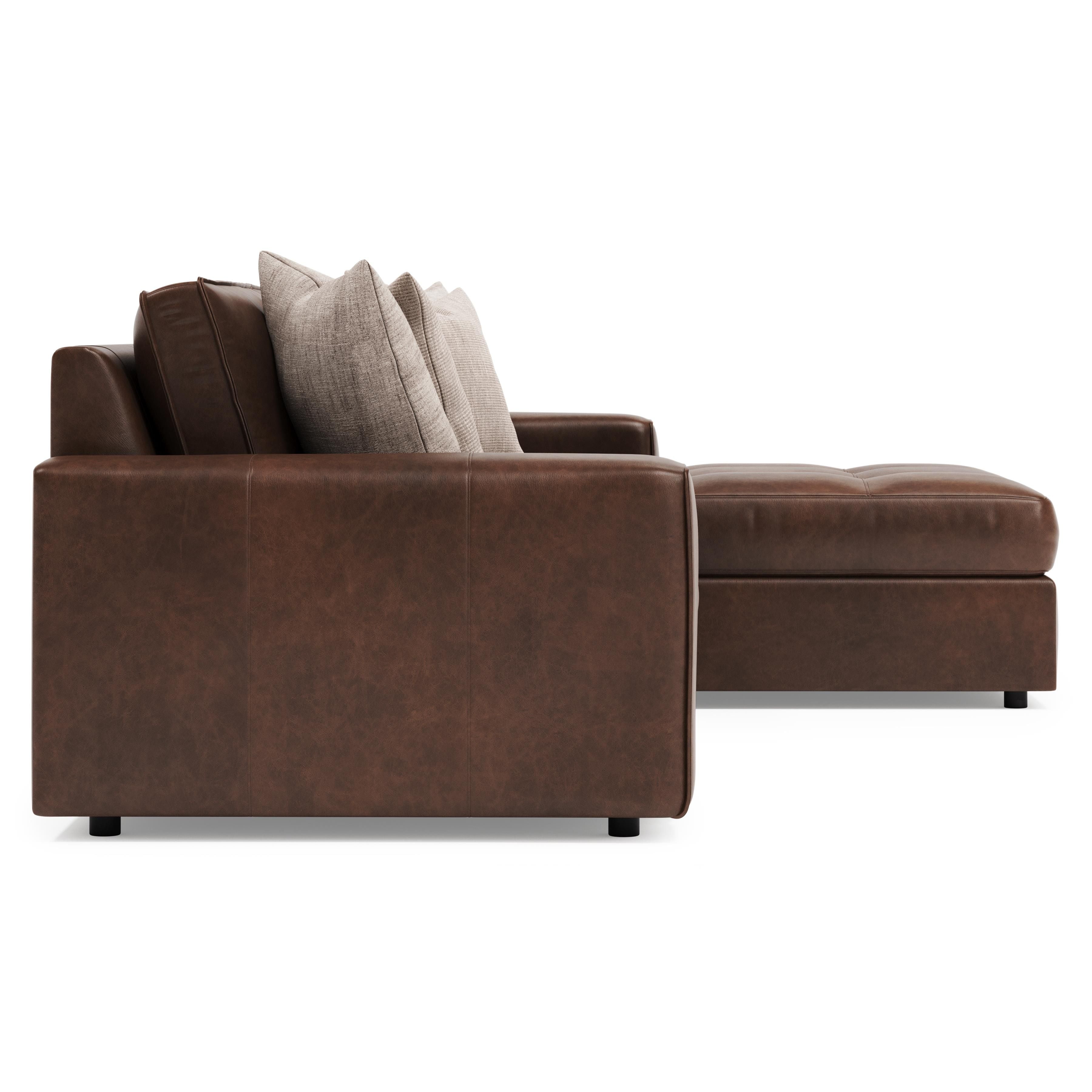 Bernhardt Furniture Nest Leather Sectional