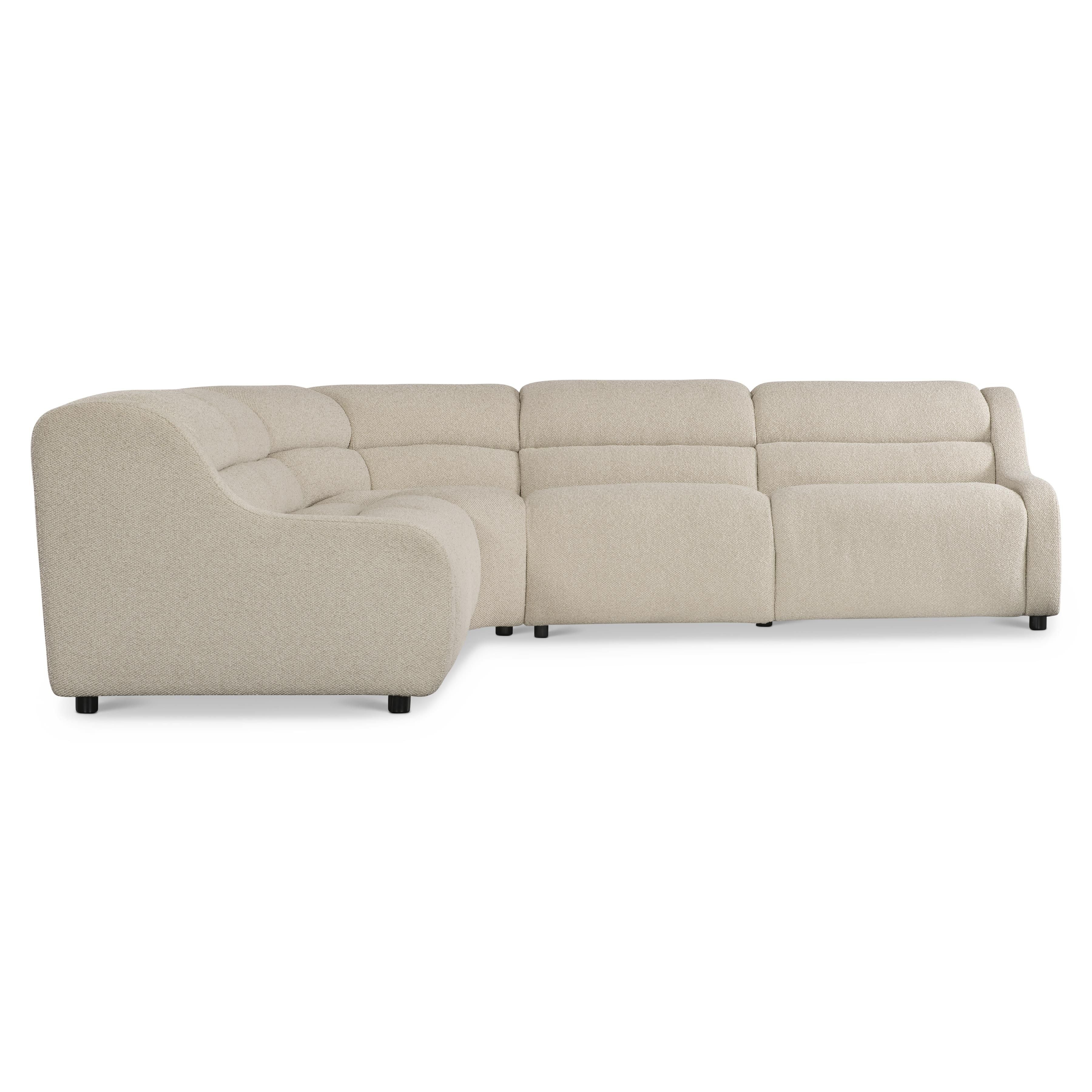 Bernhardt Furniture – Gio Fabric Power Motion Sectional