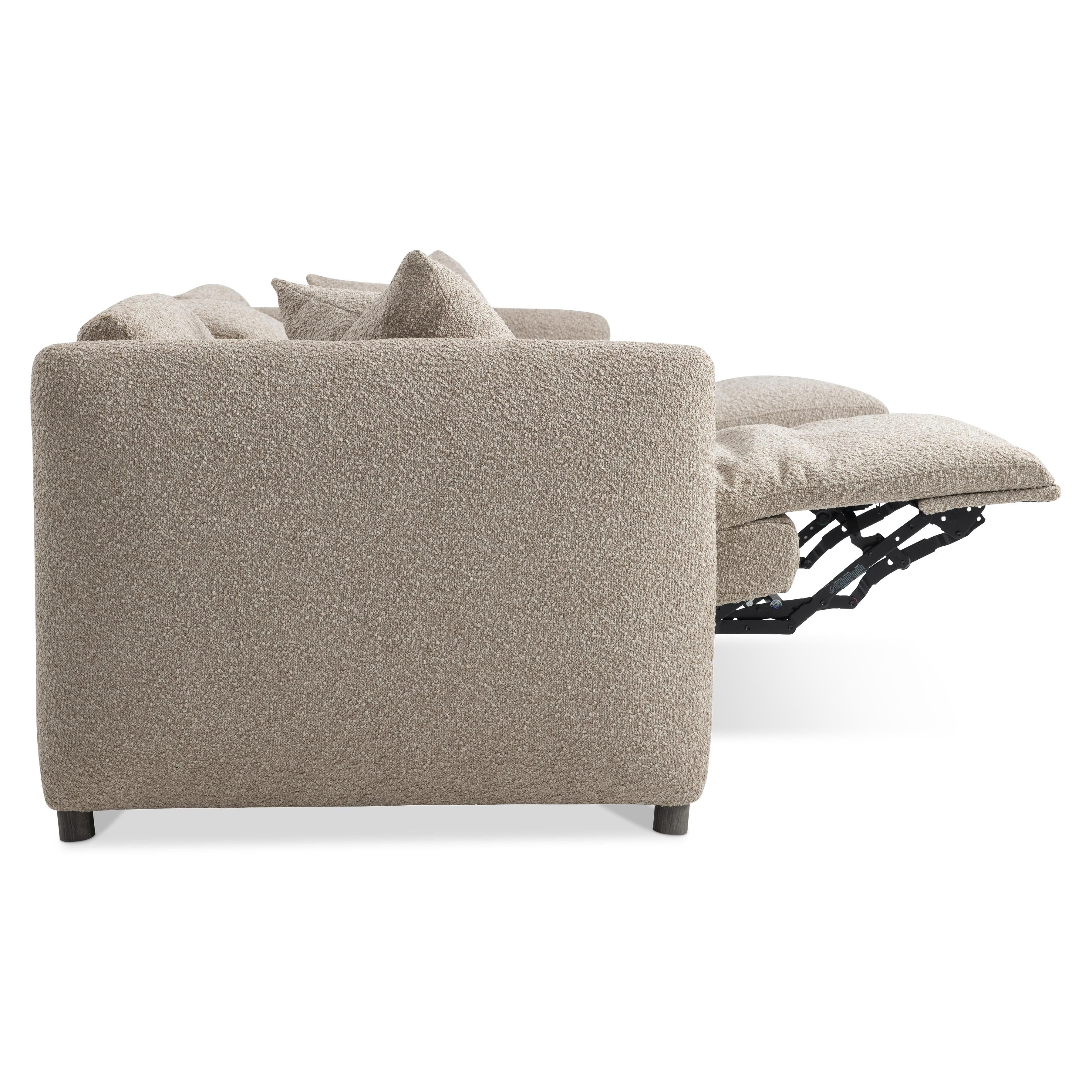 Bernhardt Luc Fabric Power Motion Sofa