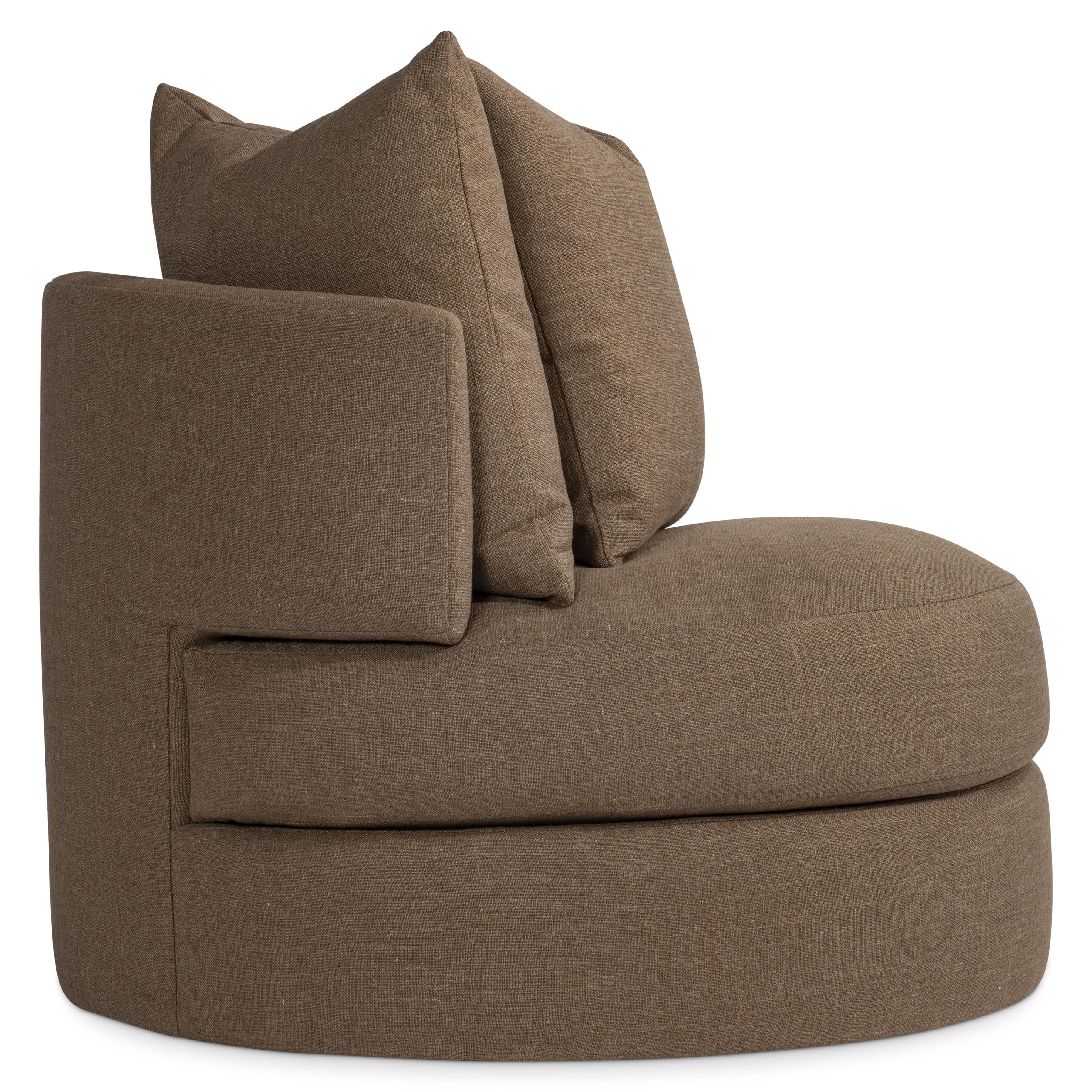 Bernhardt Colby Fabric Swivel Chair