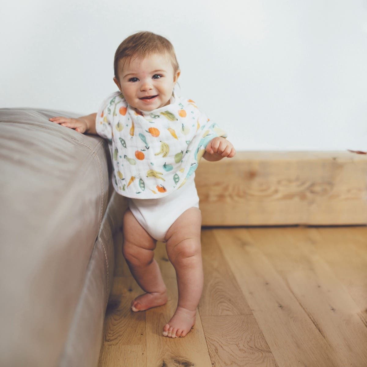 Essentials Cotton Muslin Burpy Bib