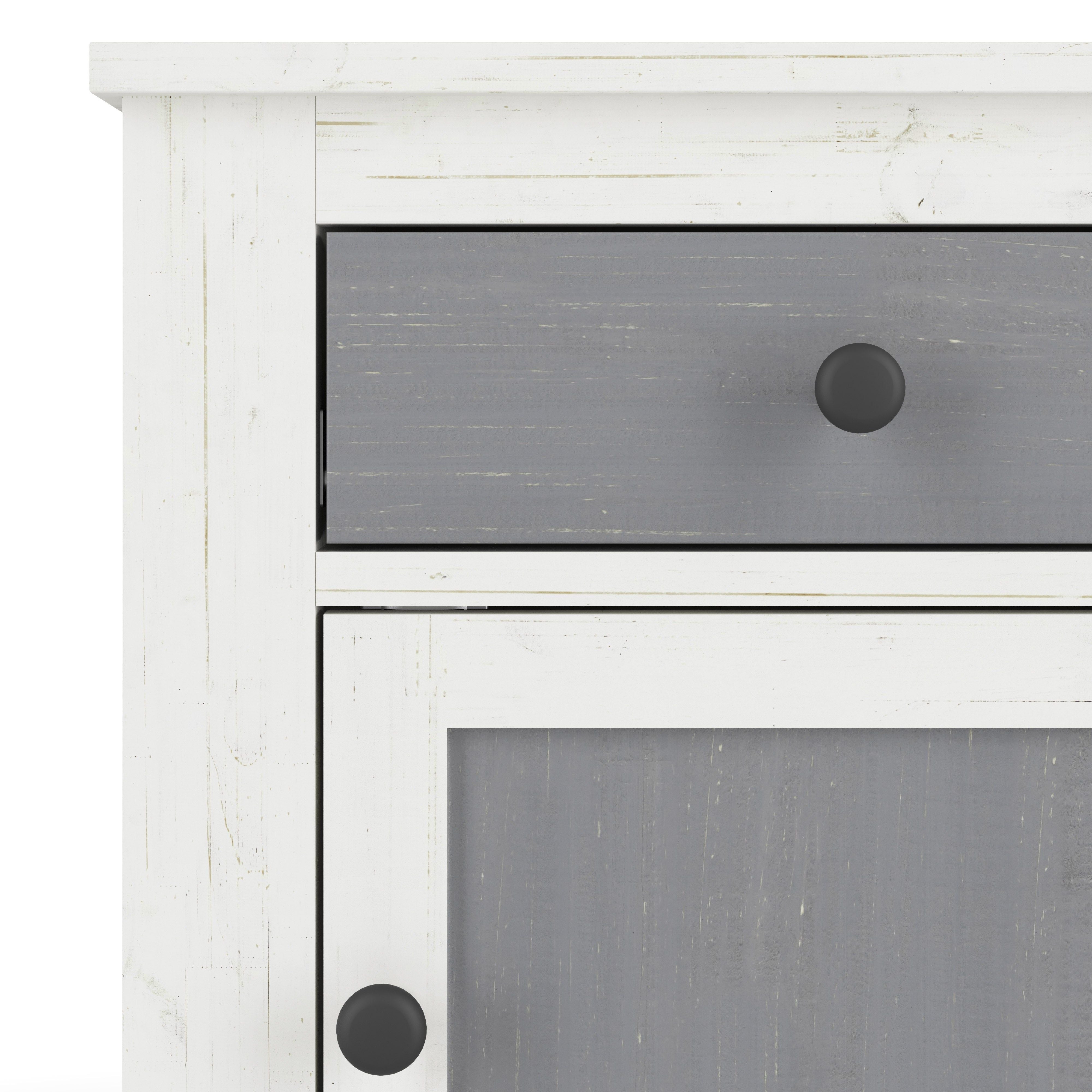 Ocean Grove Nightstand, White/Gray