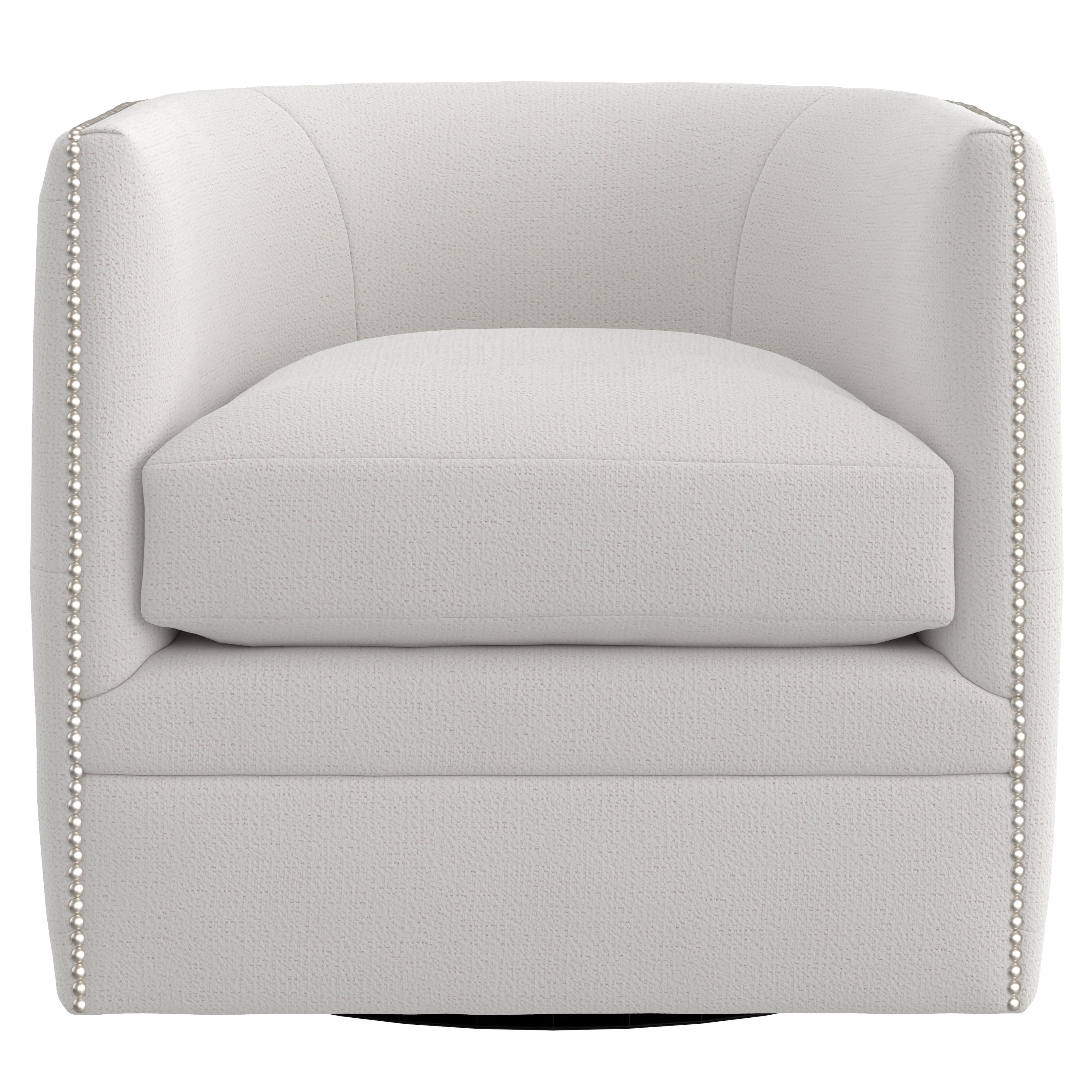 Bernhardt Palazzo Fabric Swivel Chair